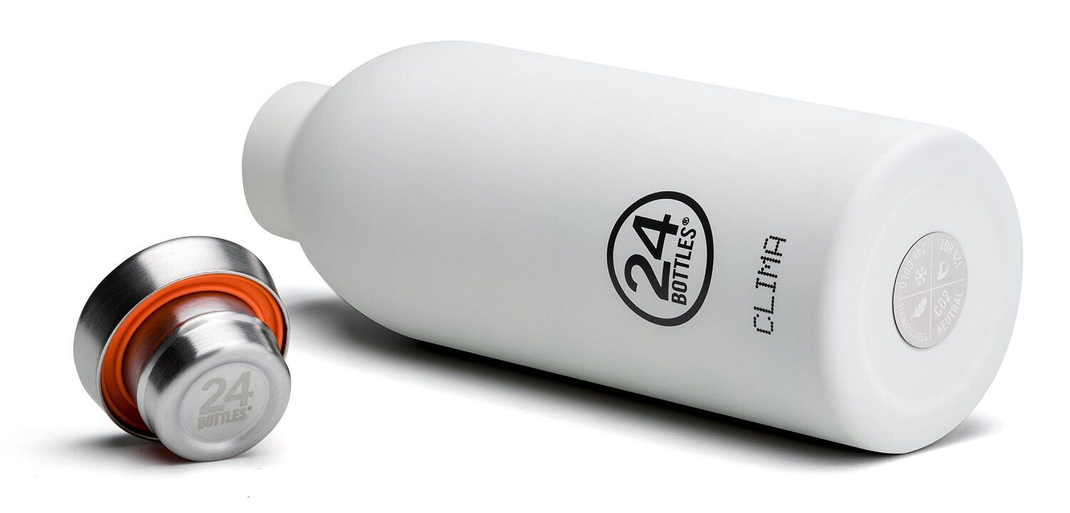 24Bottles® Clima Bottle Basic 850ml Ice White
