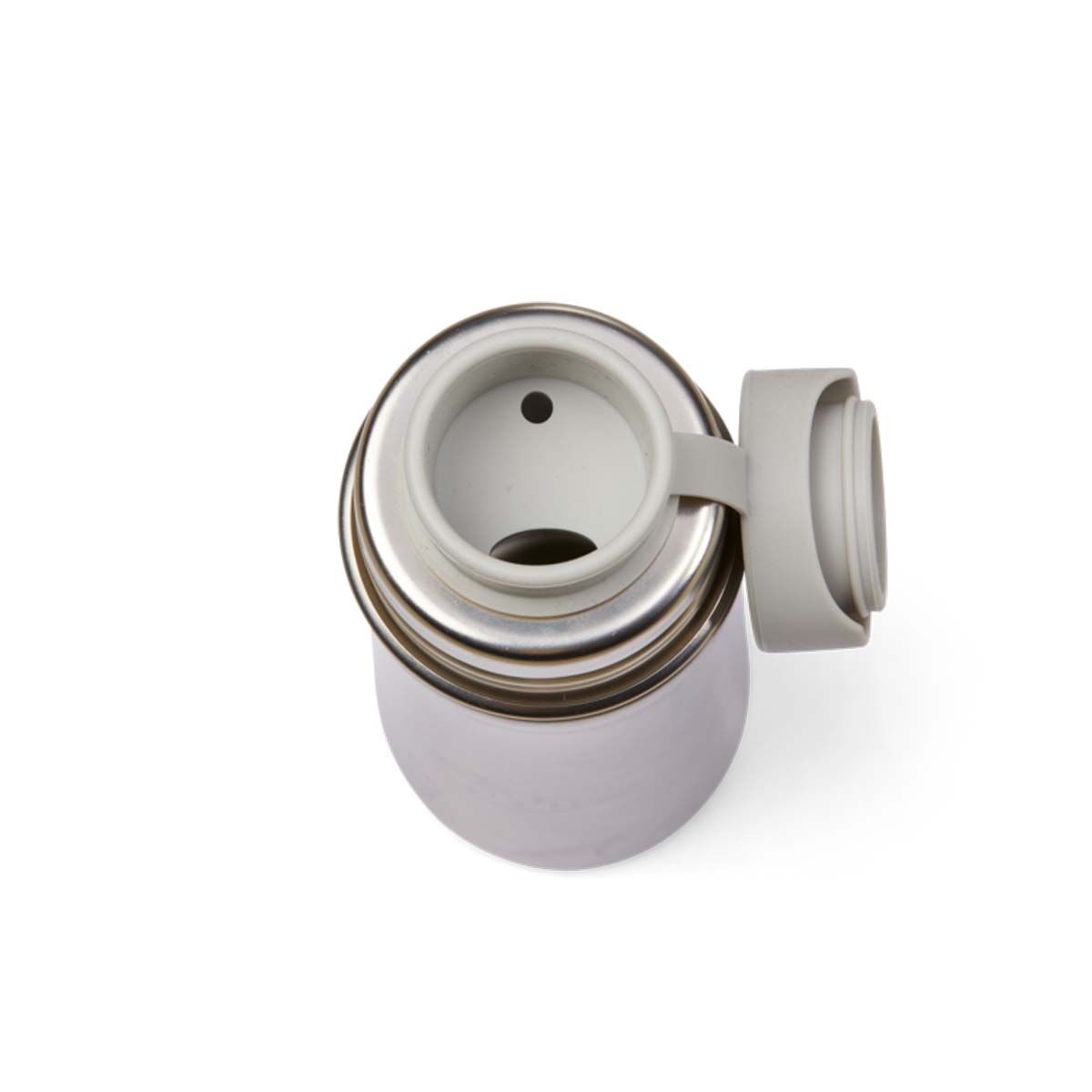 Affenzahn Schulzubehör Edelstahl Trinkflasche Koala Silber/Grau