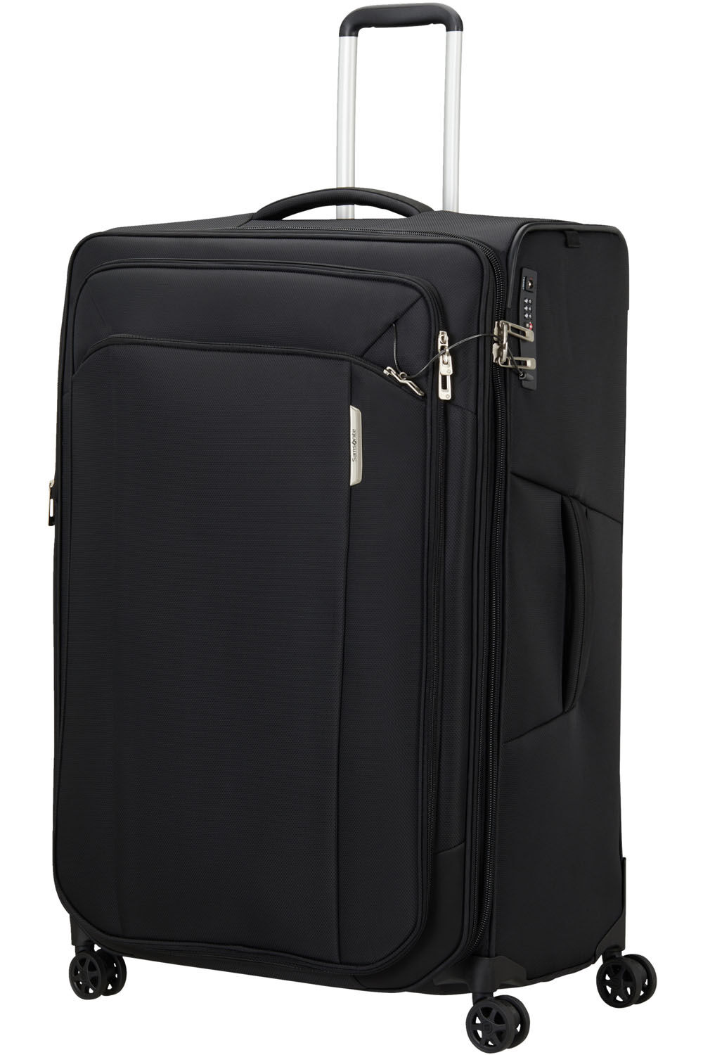 Samsonite Respark Trolley mit 4 Rollen erweiterbar 82cm + GRATIS HOTELGUTSCHEIN Ozone Black