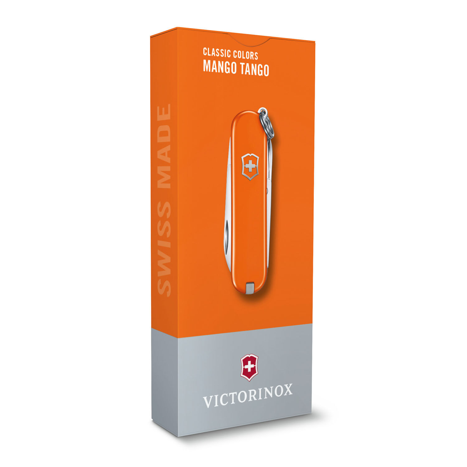 Victorinox Classic SD 7 Funktionen, kleines Taschenmesser Mango Tango