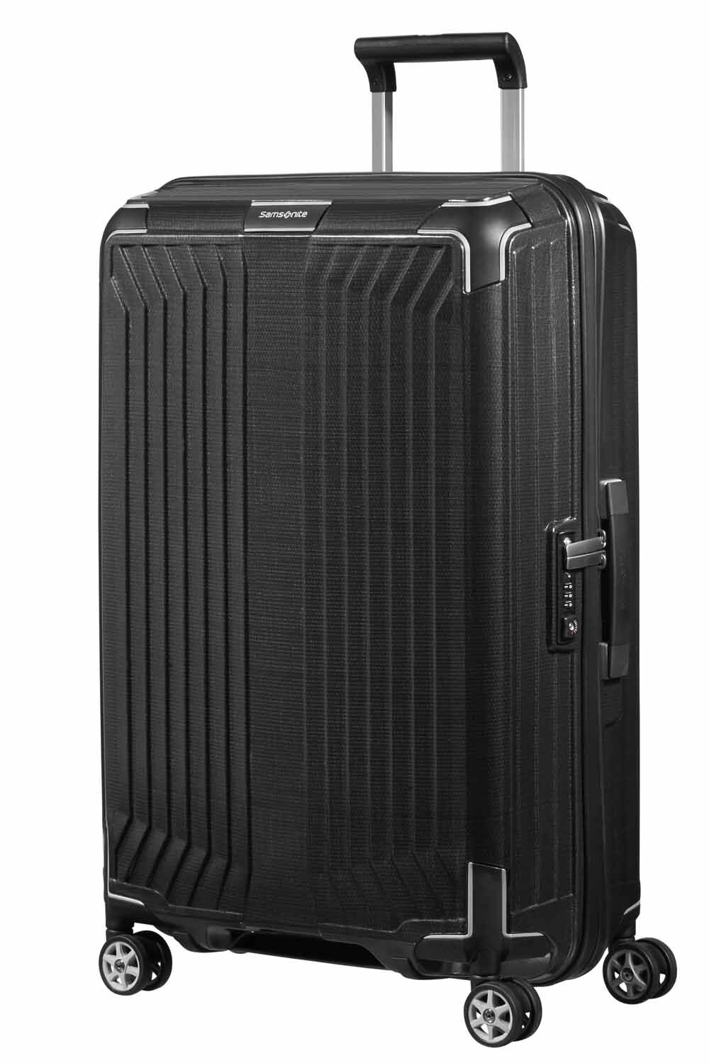 Samsonite Lite-Box Trolley mit 4 Rollen 69cm Black