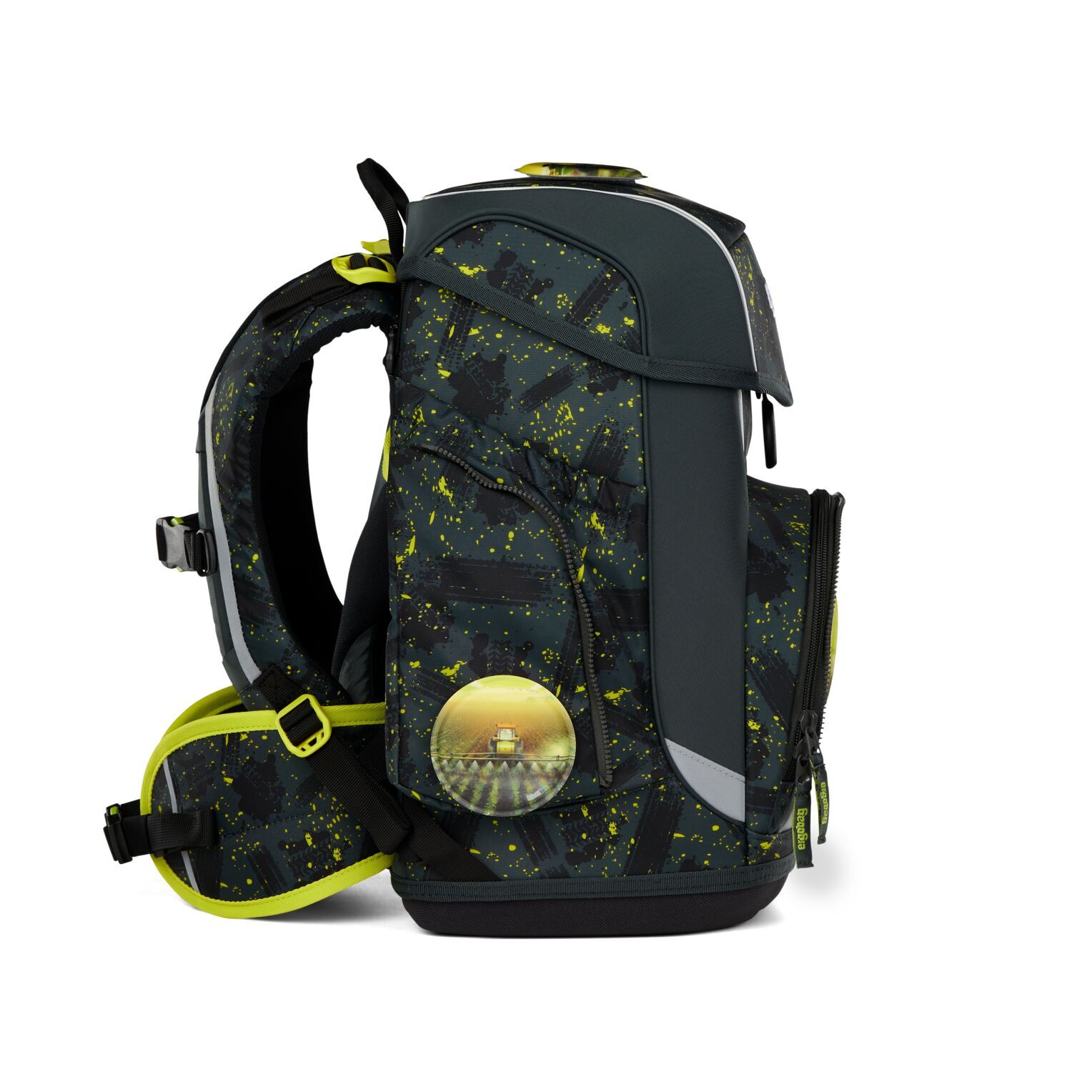 ergobag cubo 5-teiliges Schulrucksack-Set 2025 MähdreschBär