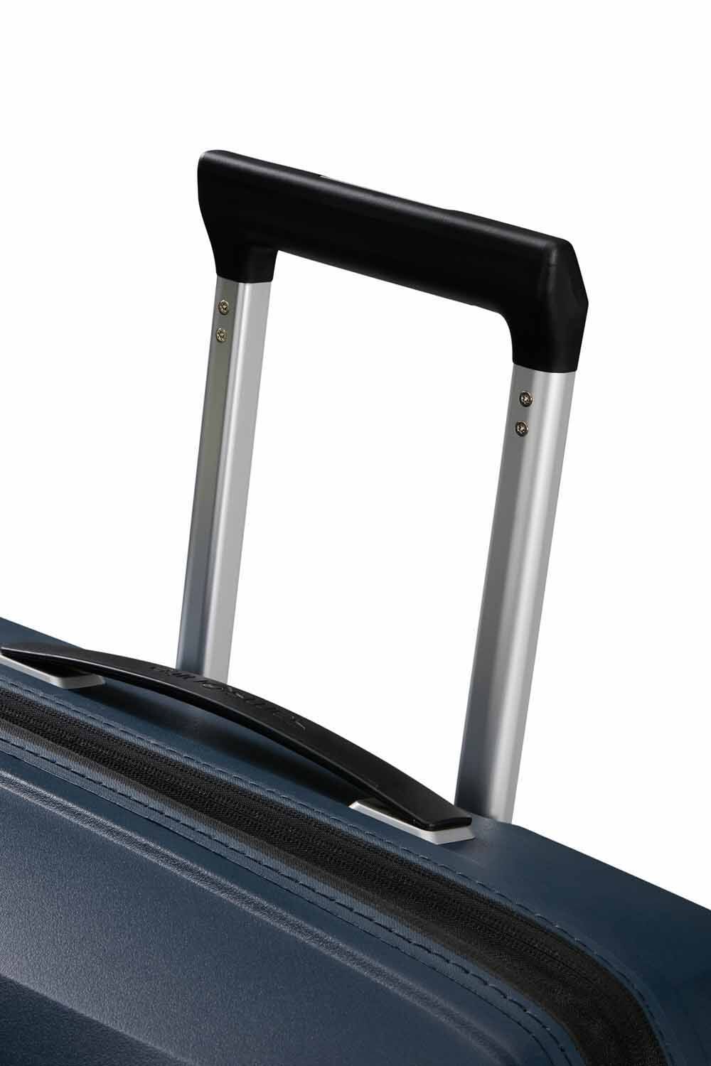 Samsonite Upscape Trolley mit 4 Rollen erweiterbar 75cm + GRATIS HOTELGUTSCHEIN Blue Nights