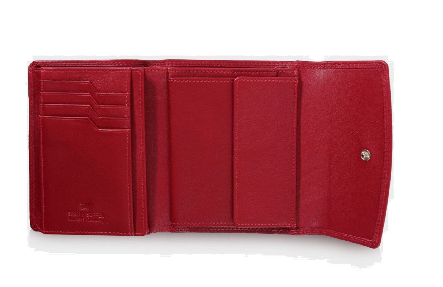 Braun Büffel GOLF SECURE RFID Geldbörse M 8CS rot