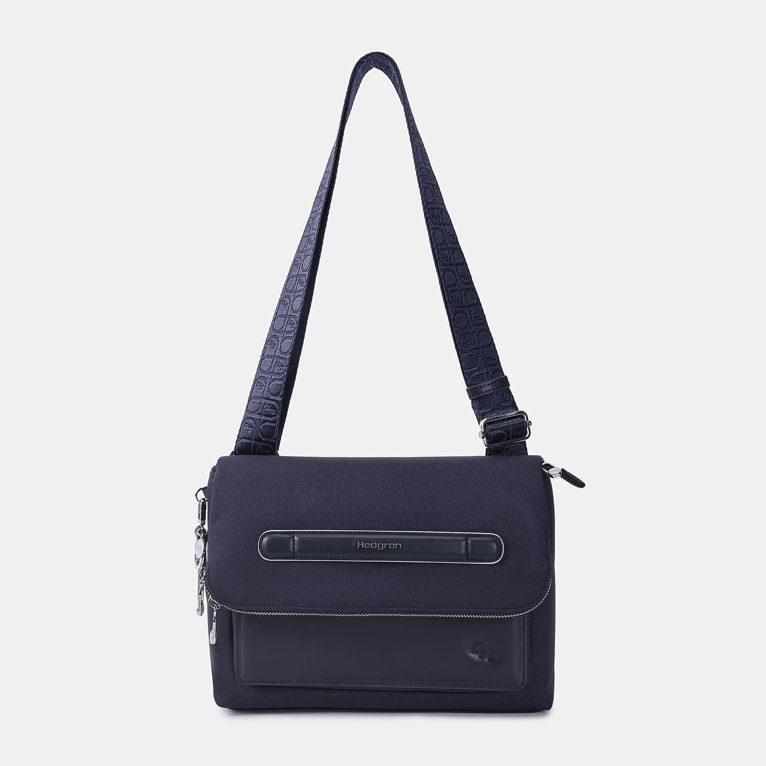 Hedgren Fika FRAPPE Handbag Flap + RFID Peacoat Blue Hedgren Fika FRAPPE Handbag Flap + RFID Peacoat Blue