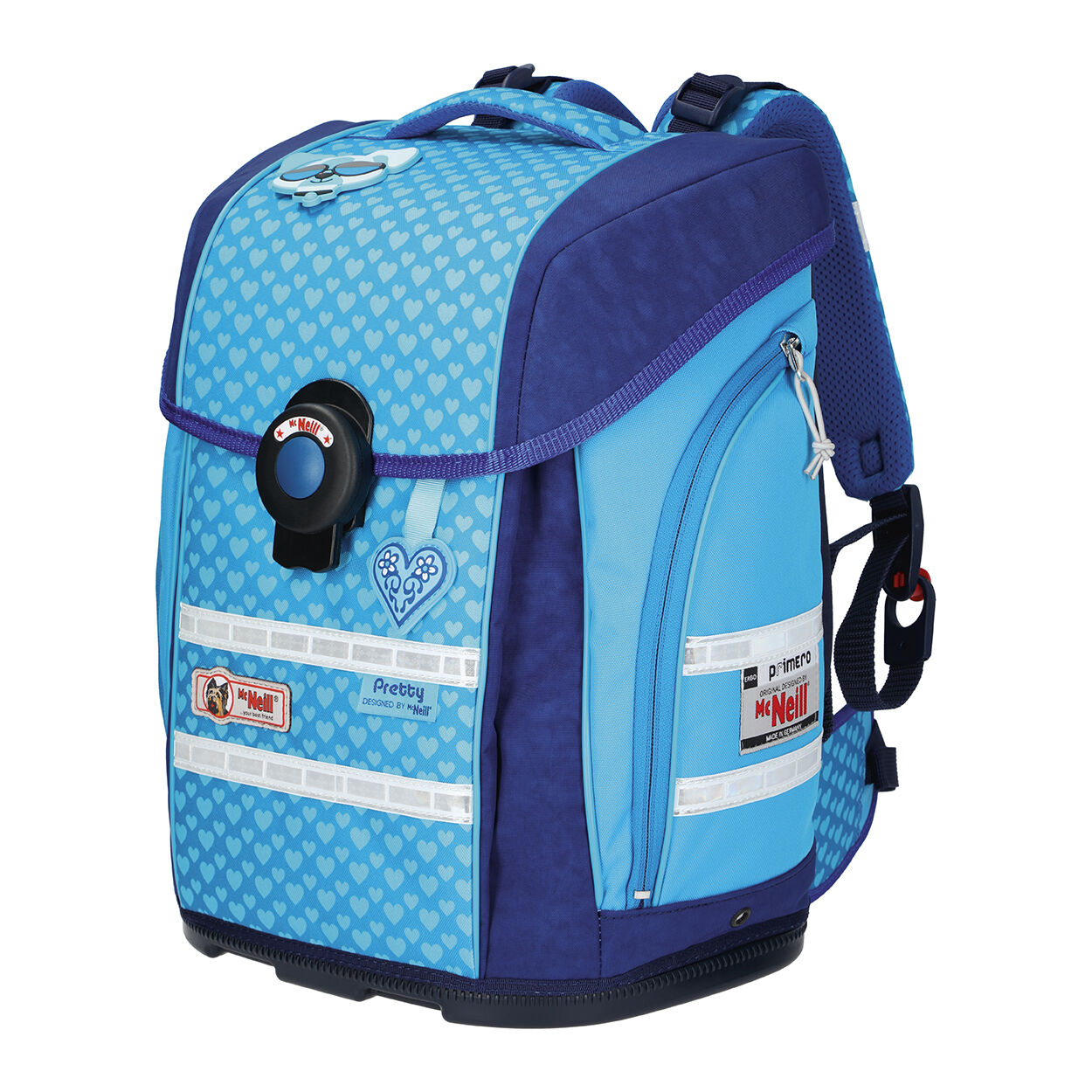 McNeill Ergo Primero Schulranzen-Set, 4-teilig Pretty