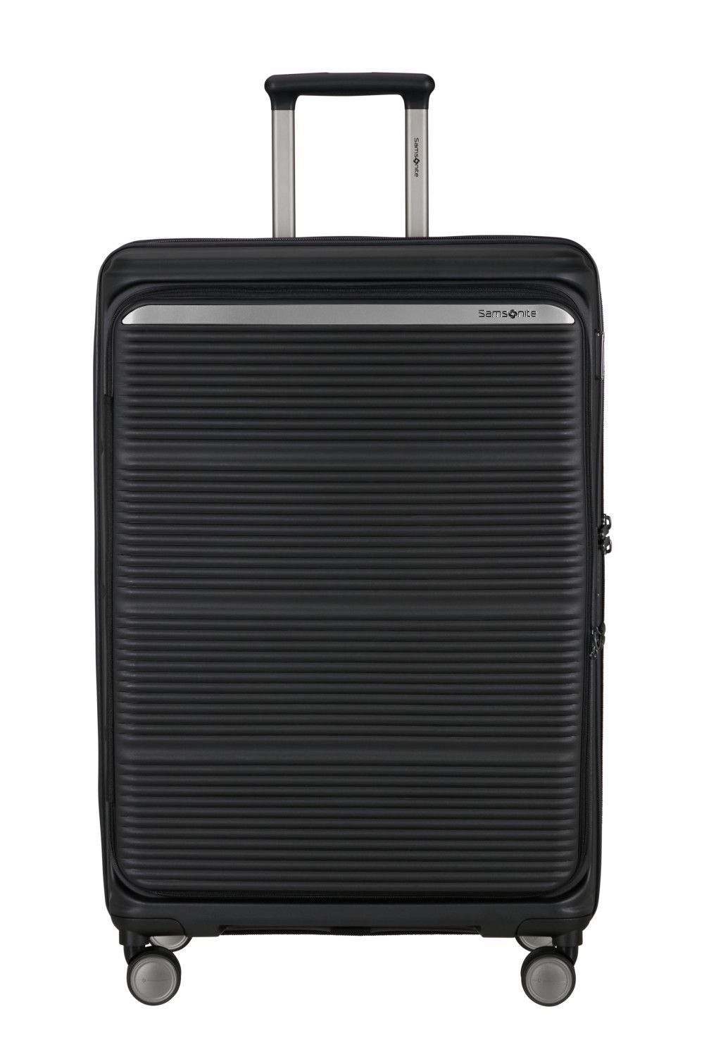 Samsonite Paralux Trolley mit 4 Rollen, erweiterbar, L, black Samsonite Paralux Trolley mit 4 Rollen, erweiterbar, L, black