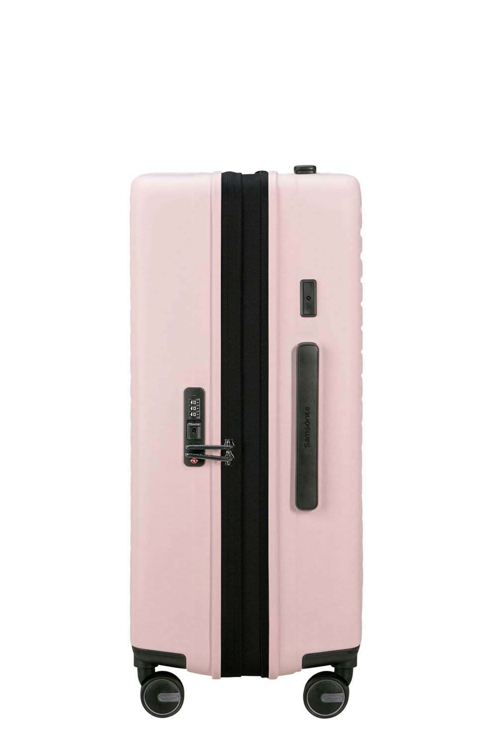 Samsonite Restackd Trolley mit 4 Rollen erweiterbar 68cm + GRATIS HOTELGUTSCHEIN Rose
