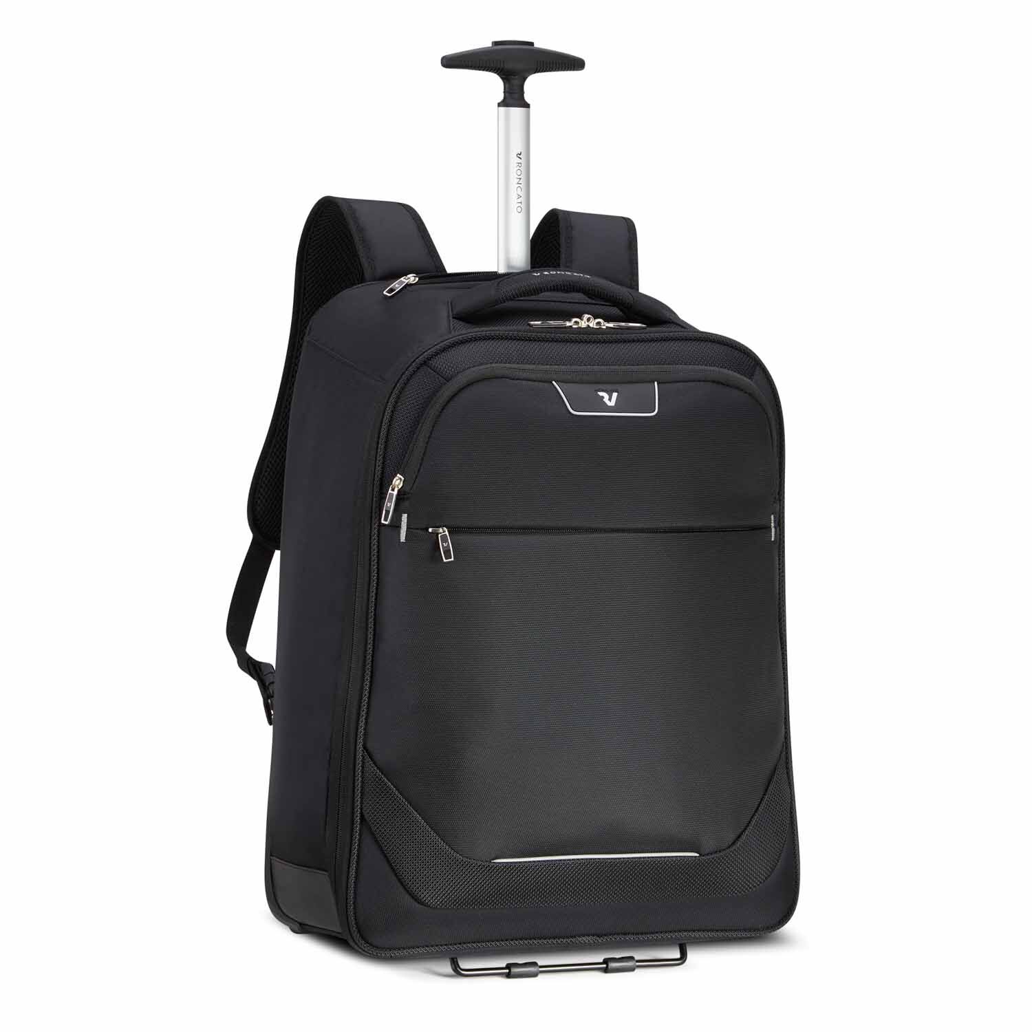 Roncato Joy Medium Trolley-Rucksäcke Carry-On auf 2-Rollen Schwarz Roncato Joy Medium Trolley-Rucksäcke Carry-On auf 2-Rollen Schwarz