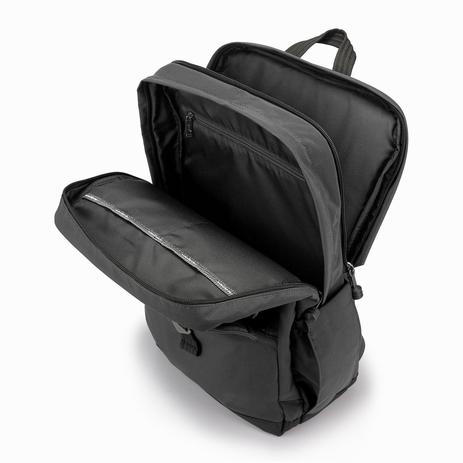 Hedgren Great American Heritage CANYON Square Backpack RFID 15,6" Black Storm