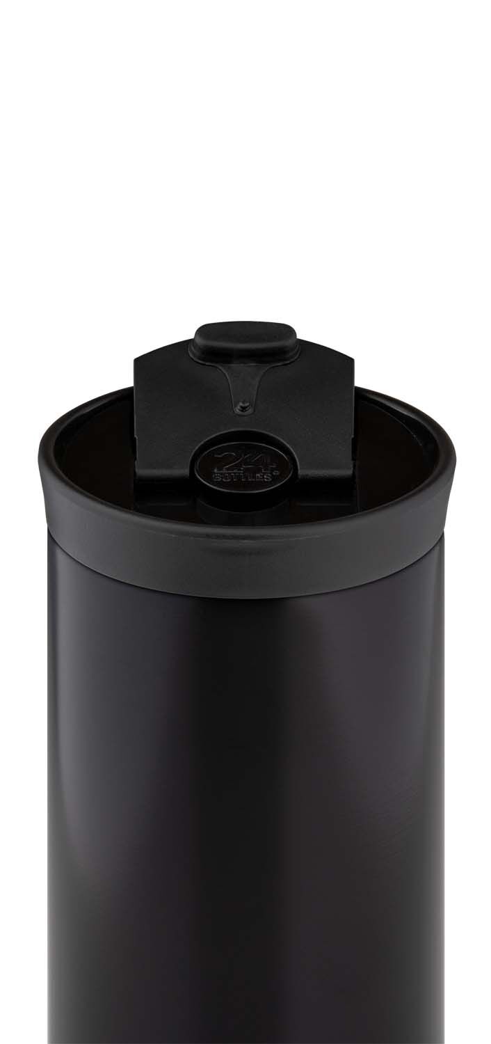 24Bottles® Travel Tumbler Basic 600ml Tuxedo Black