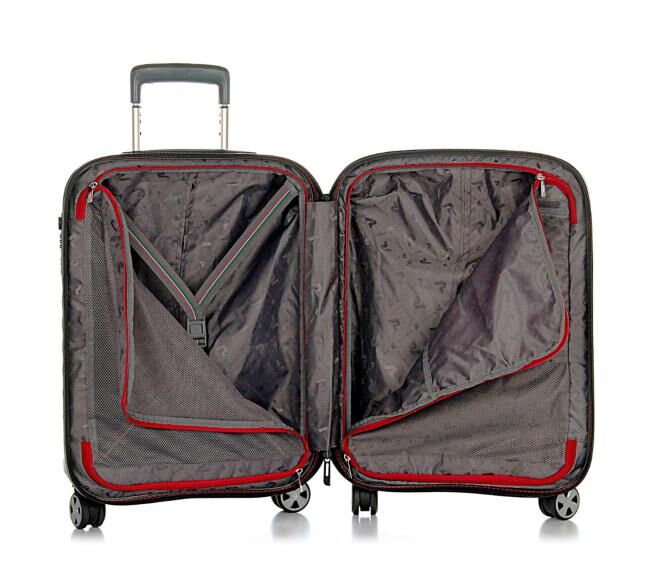 Roncato Double Premium Cabin Trolley 4R Antracite/Braun