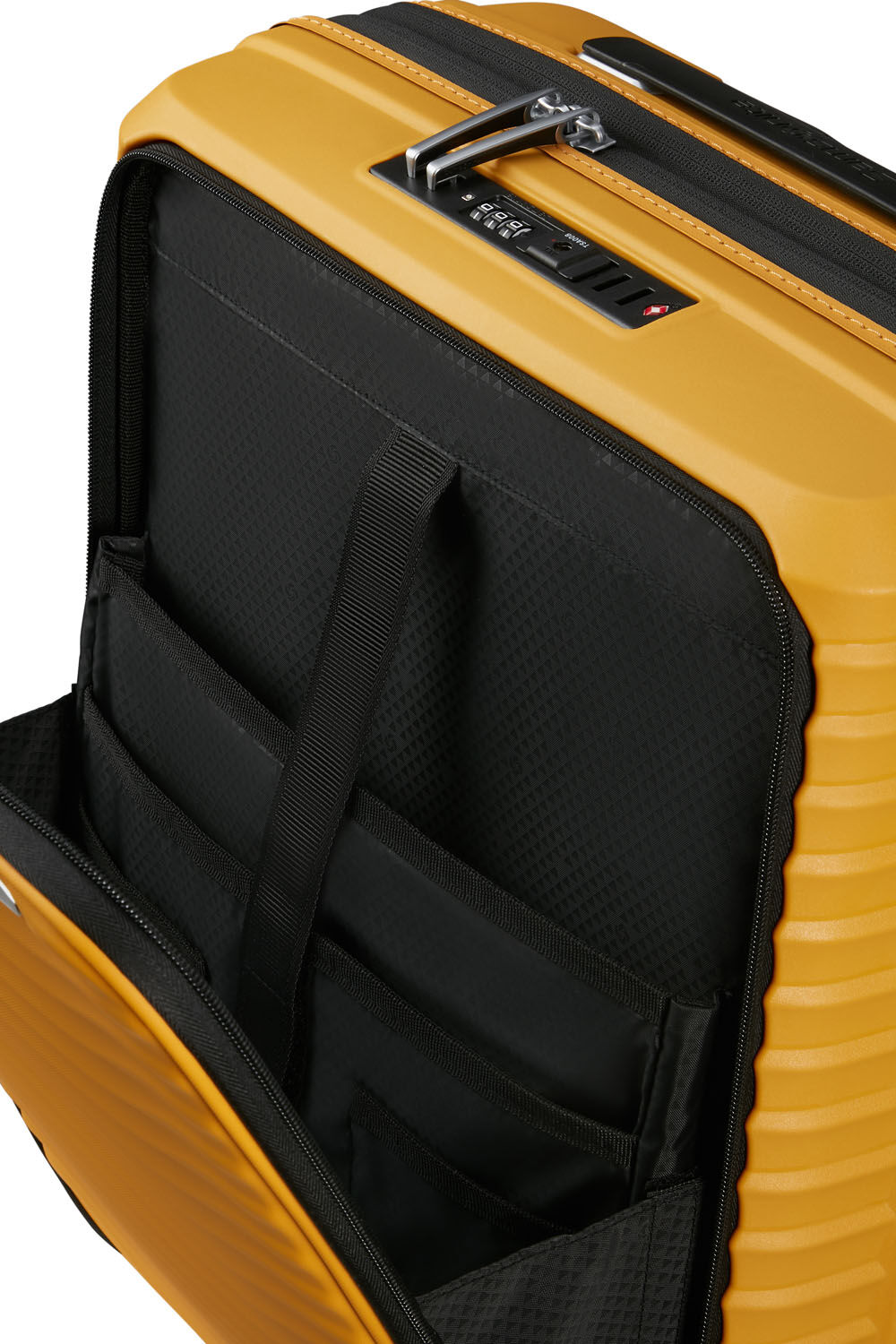 Samsonite Upscape Trolley mit 4 Rollen erweiterbar 55cm -Easy Access + GRATIS HOTELGUTSCHEIN Gelb Samsonite Upscape Trolley mit 4 Rollen erweiterbar 55cm -Easy Access + GRATIS HOTELGUTSCHEIN Gelb