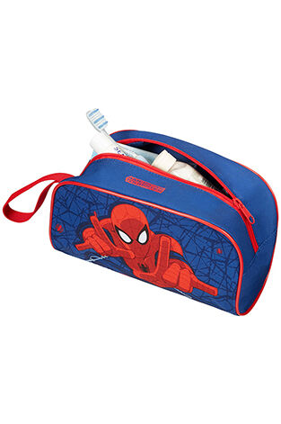 American Tourister New Wonder Toilet Kit Pre-School Marvel Spiderman Web