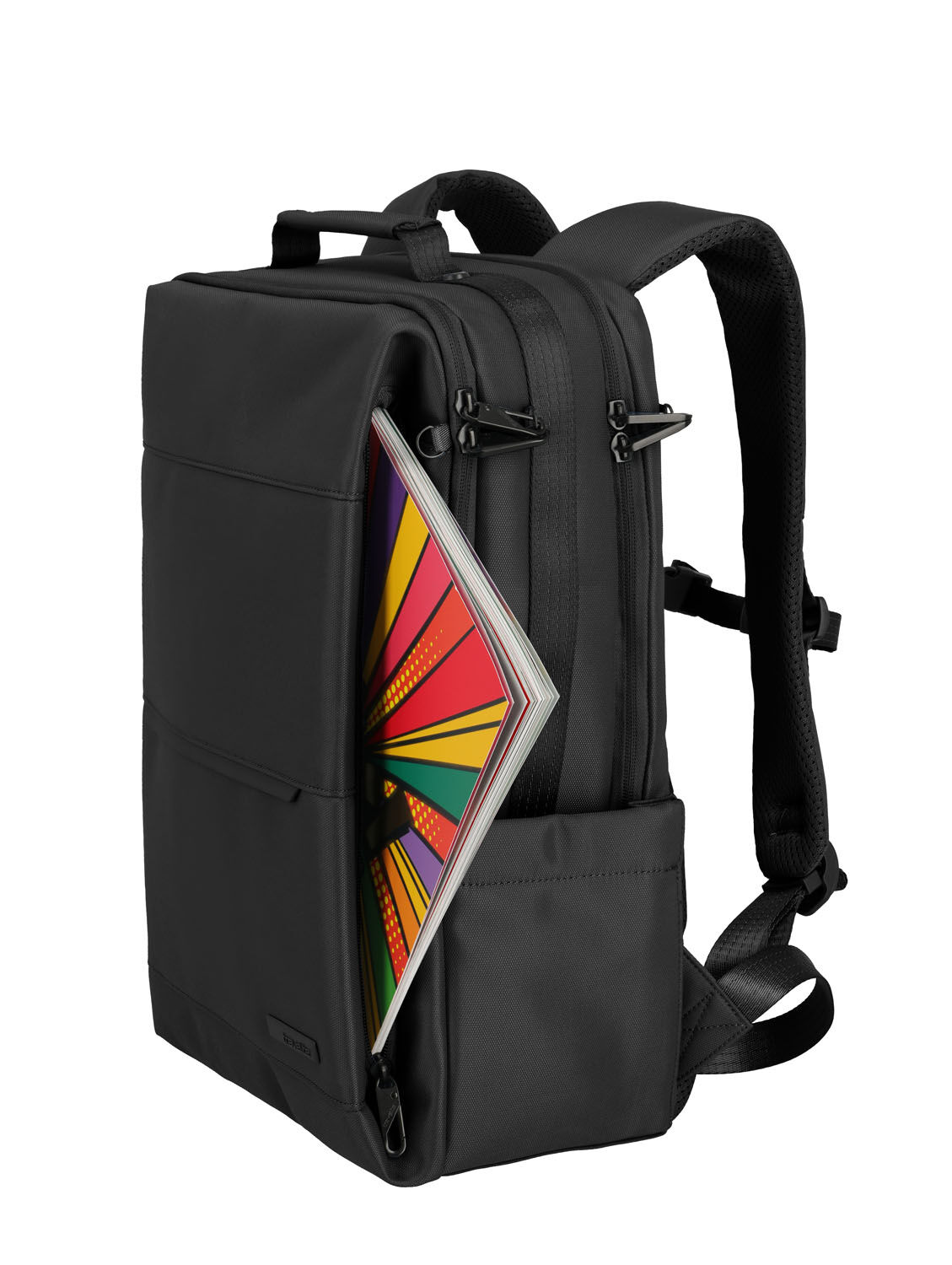 Travelite Workfloow Rucksack M mit 15,6" Laptopfach Schwarz