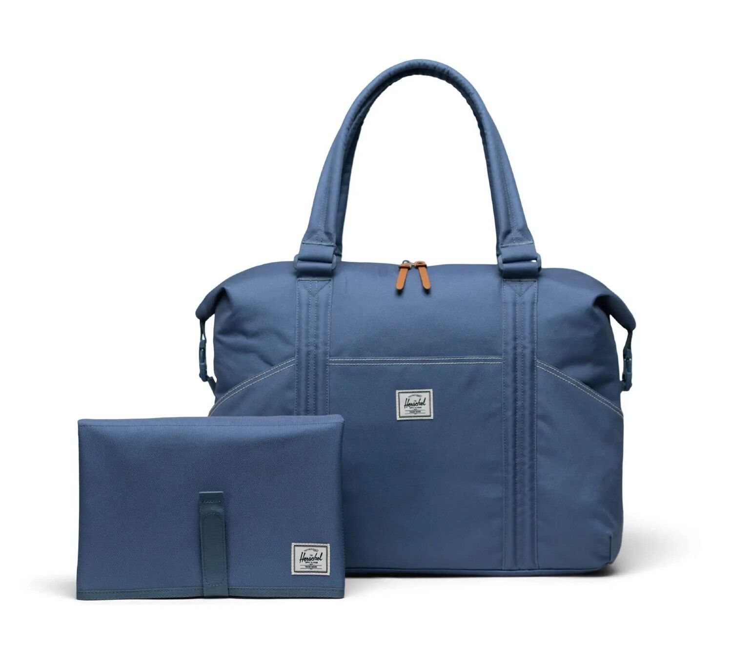 Herschel Strand Duffle Wickeltasche 24L Blue Mirage/White Stitch