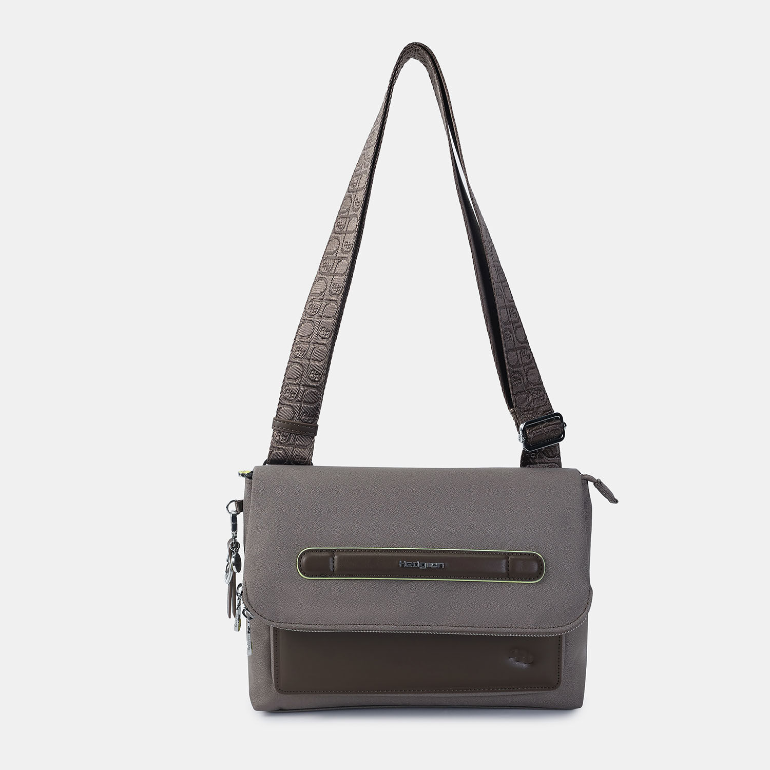 Hedgren Fika FRAPPE Handbag Flap + RFID Vintage Taupe