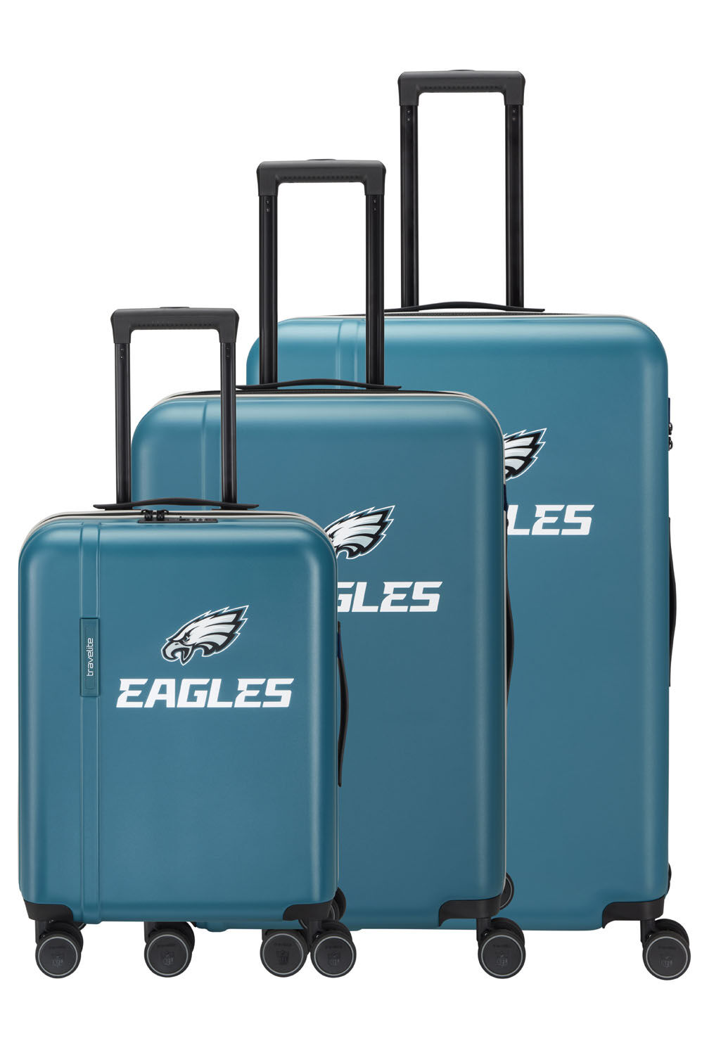 Travelite x NFL 3-tlg. Koffer-Set, Philadelphia Eagles