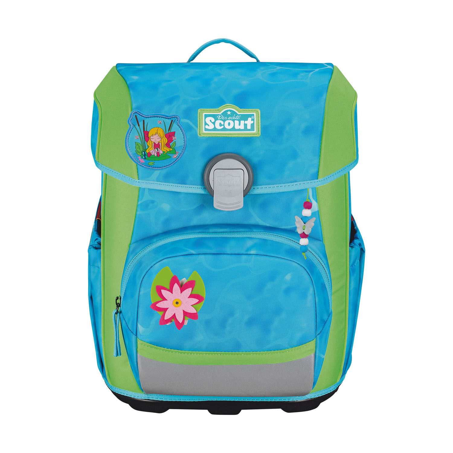 Scout Neo Schulranzen-Set 4-teilig DIN Water Lily