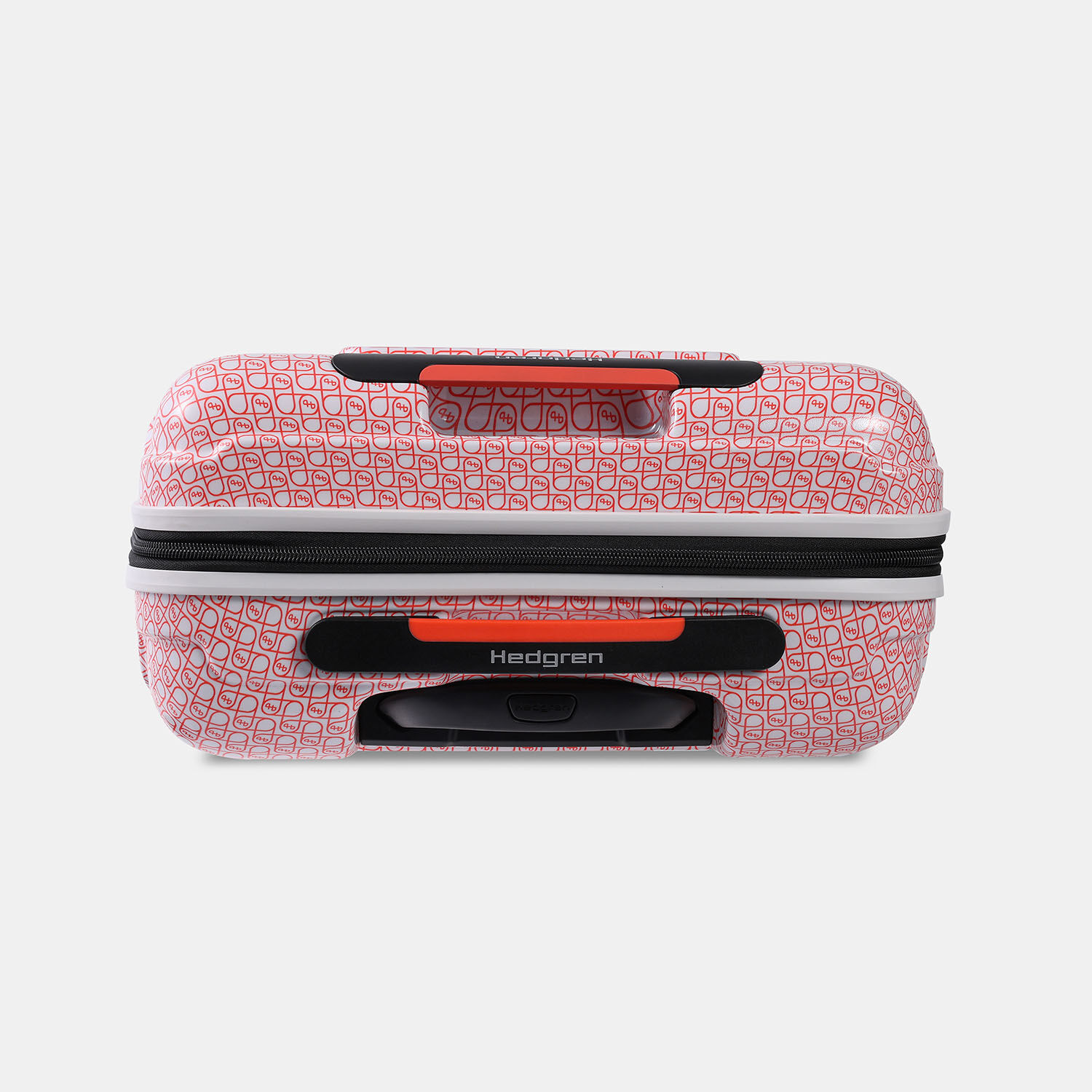Hedgren Comby GRIP XS 55cm Spinner Coral/Grey Signature Print Hedgren Comby GRIP XS 55cm Spinner Coral/Grey Signature Print