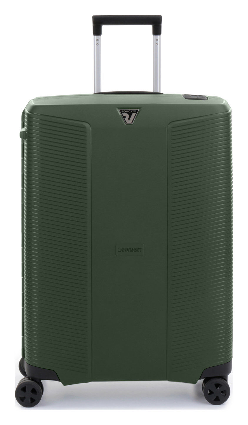 Roncato MODULIGHT Mittelgroßer Koffer 68,5 cm + Modulares Kit Militärgrün