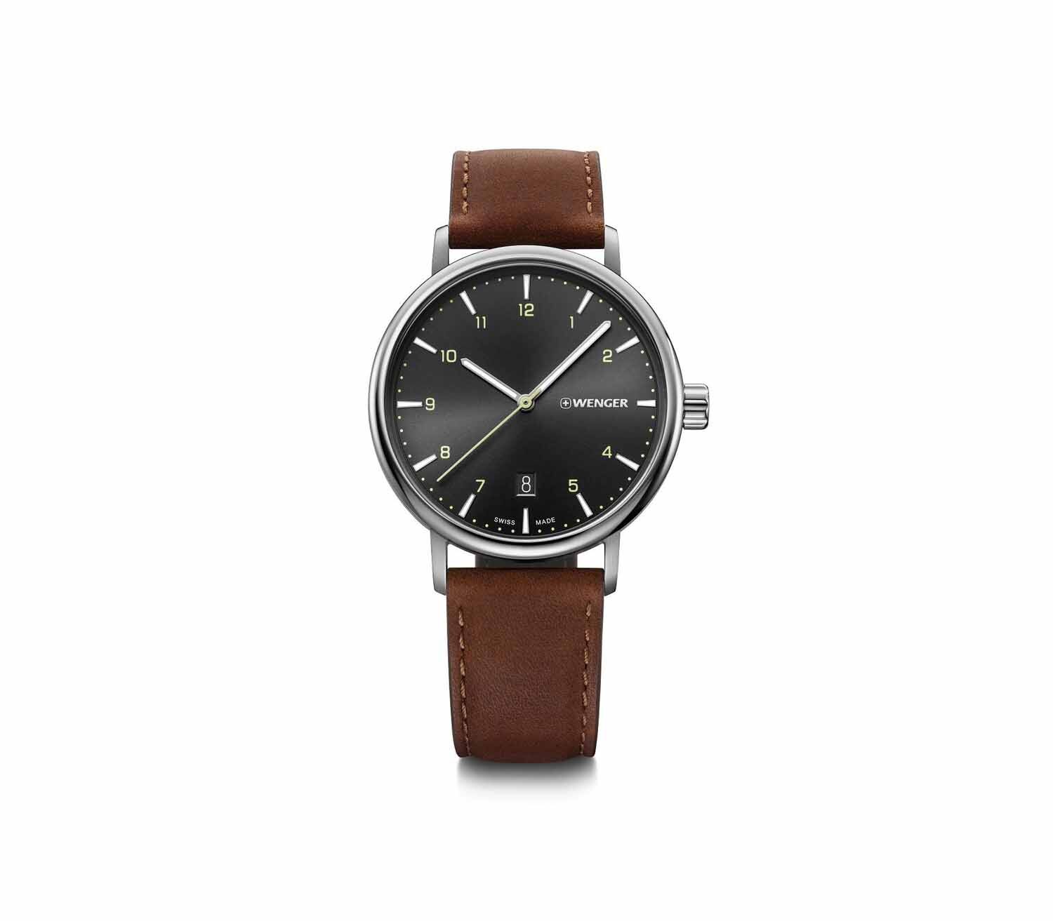 Wenger Urban Classic 40mm Herrenuhr mit Super-LumiNova®