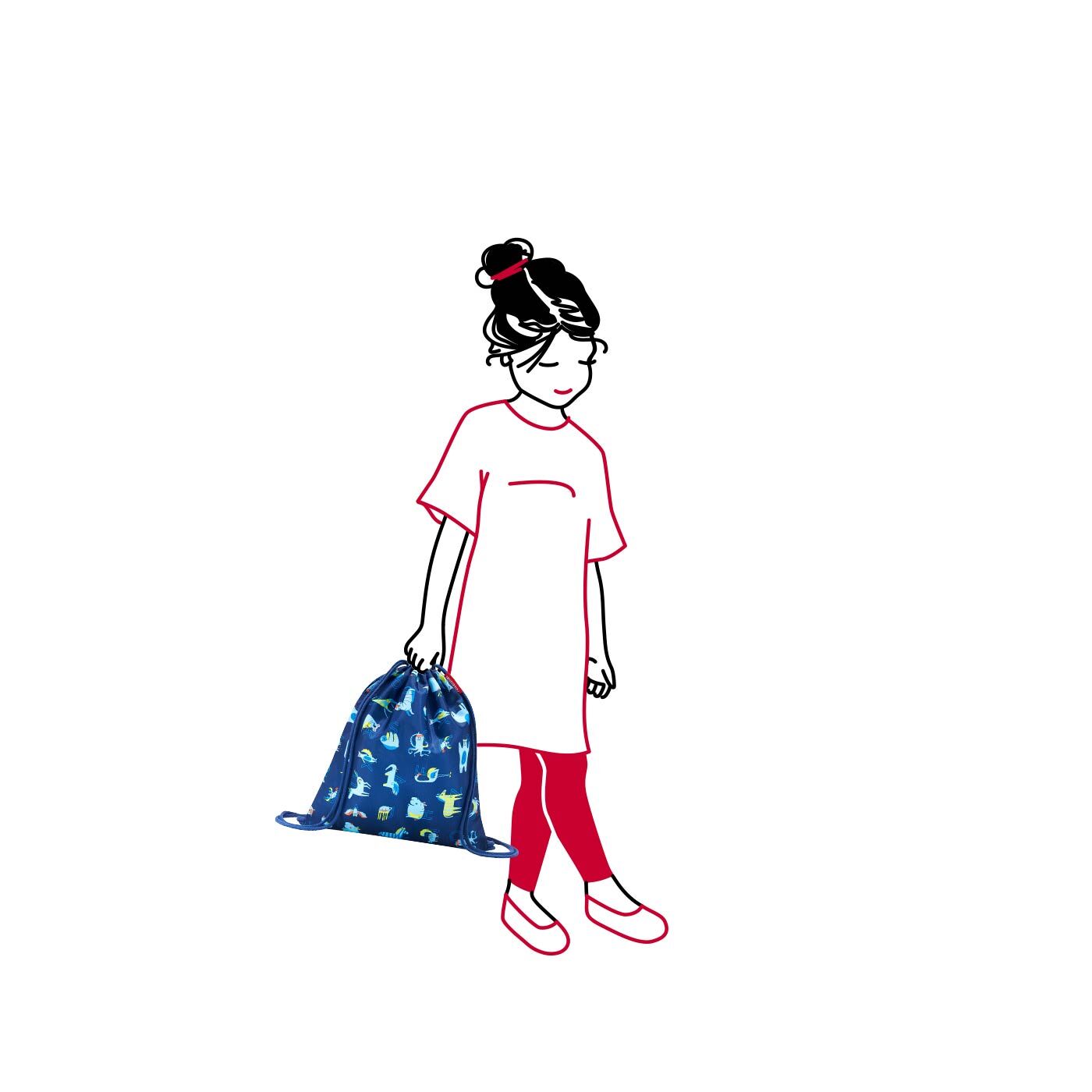 Reisenthel Kids mysac Turnbeutel abc friends blue