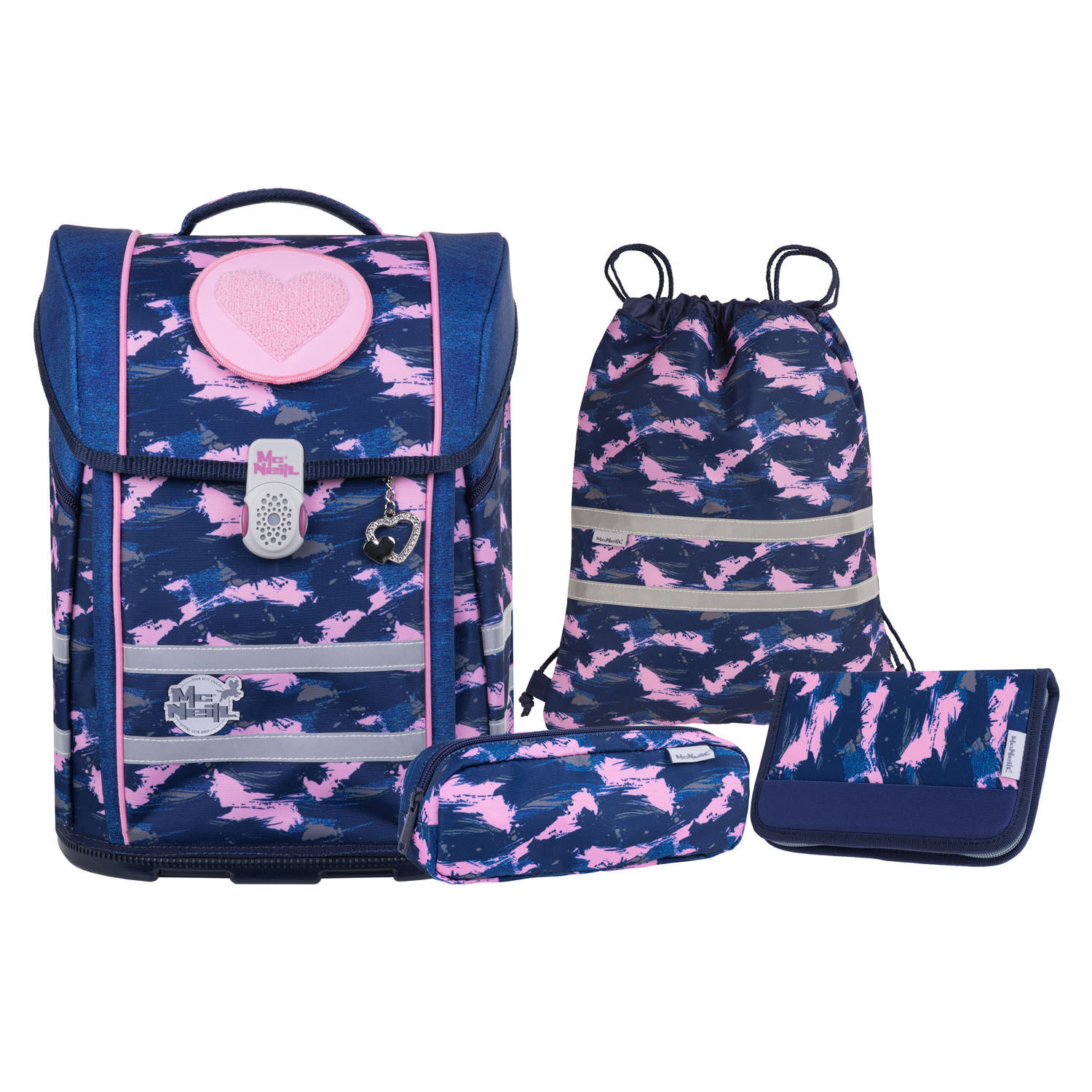 McNeill Perfecto Kollektion 2025 -Schulranzen-Set 5tlg., DENIM