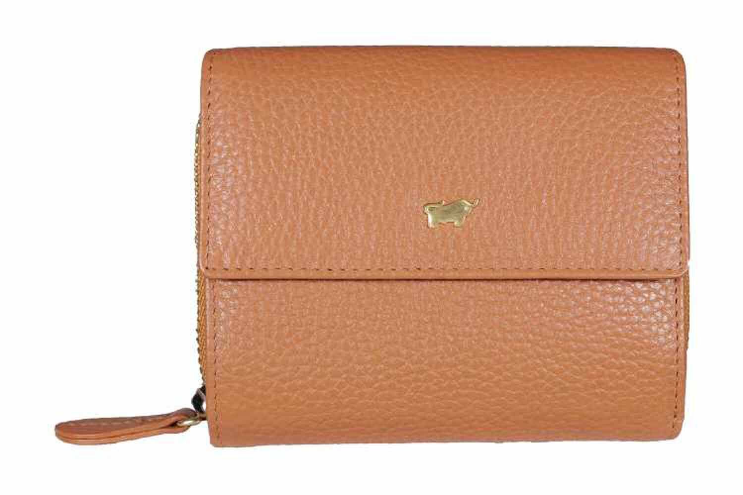Braun Büffel ASTI RFID RV-Geldbörse M 8CS cognac