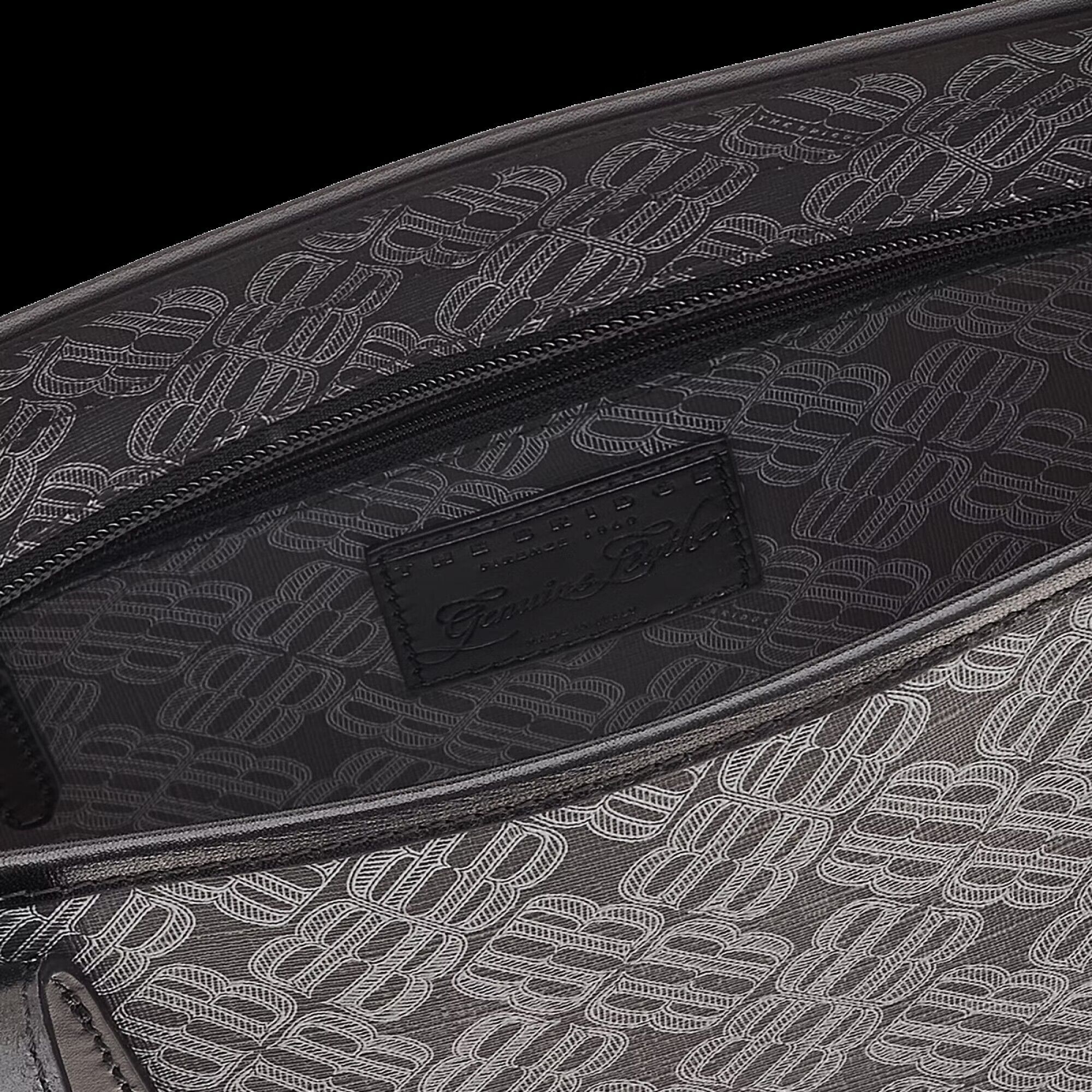 The Bridge Anna Leder-Shopper 33cm Schwarz/Gold The Bridge Anna Leder-Shopper 33cm Schwarz/Gold