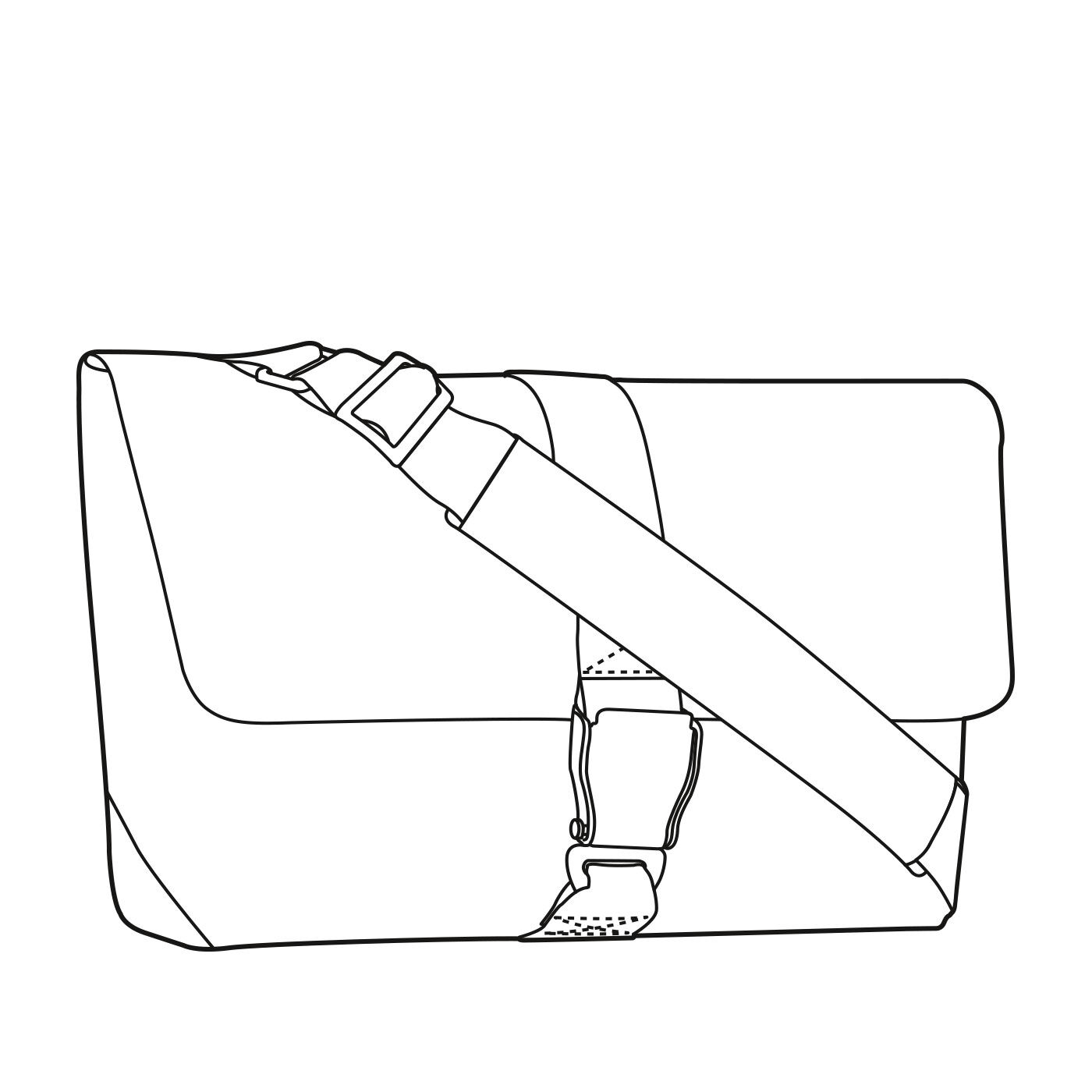 Reisenthel Business airbeltbag XS black