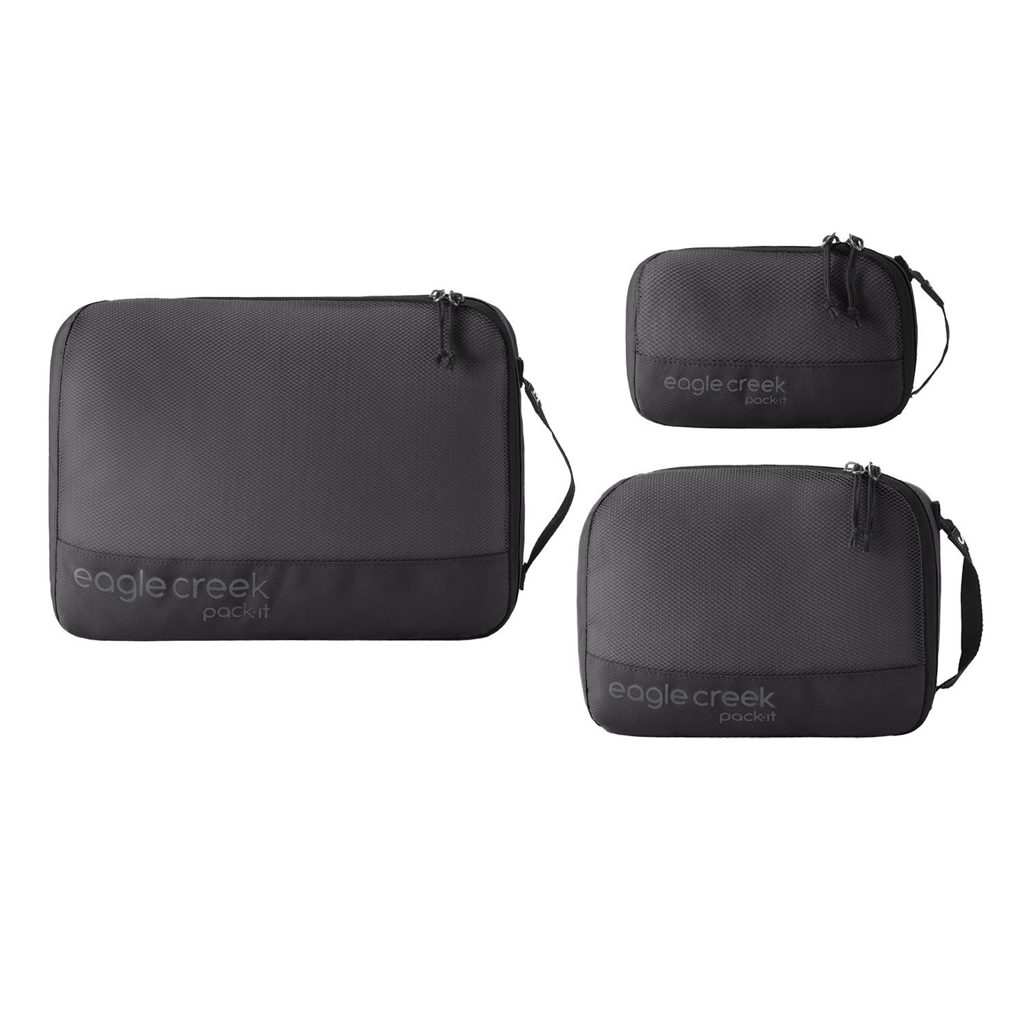 Eagle Creek Pack-It® Reveal Cube Set XS/S/M Black
