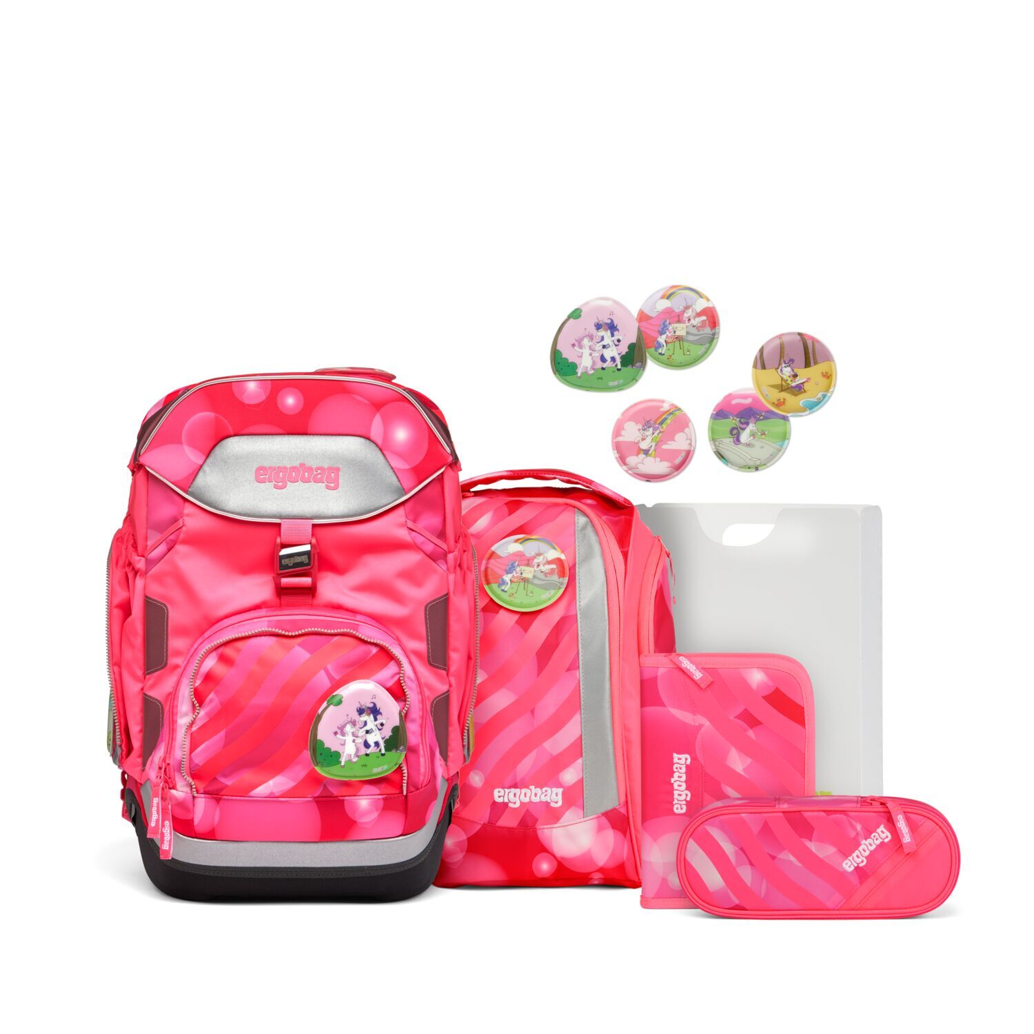 ergobag pack Neo Edition Schulrucksack-Set, 6-tlg. 2024