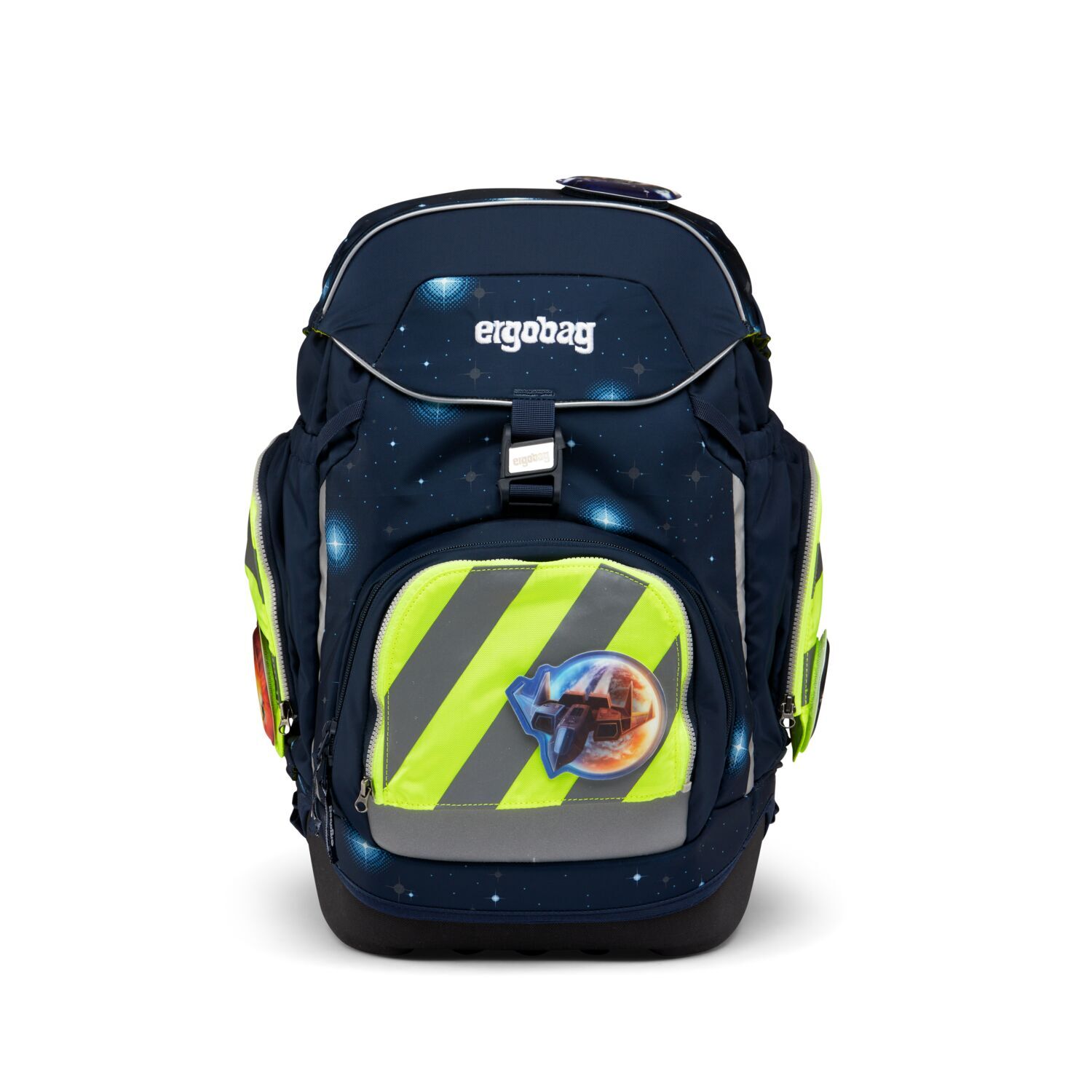 ergobag Schulzubehör Fluo-Zip Set mit Reflektorstreifen, 3-tlg. ab 2019 Gelb ergobag Schulzubehör Fluo-Zip Set mit Reflektorstreifen, 3-tlg. ab 2019 Gelb