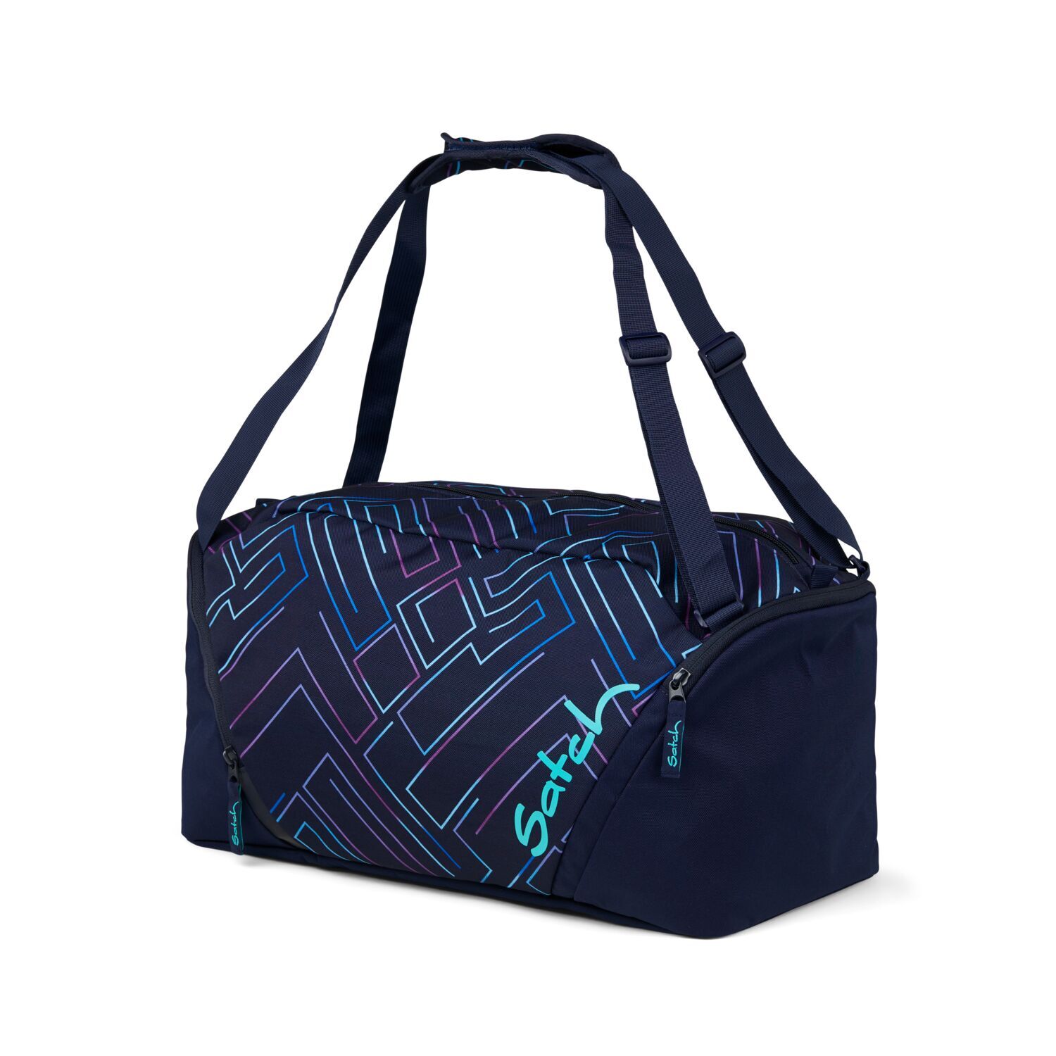 satch Schulzubehör Sporttasche Kollektion 2025 Purple Laser