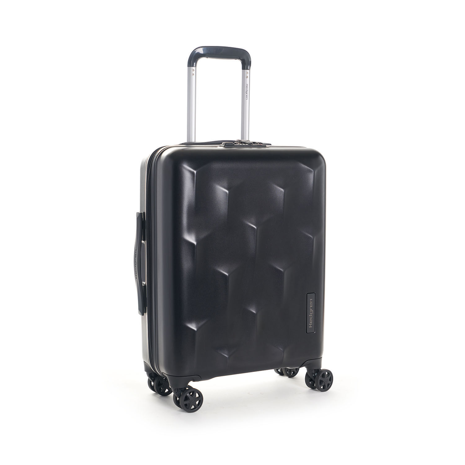 Hedgren Edge Carve XS Cabin Trolley, 4 Rollen, 55cm Black