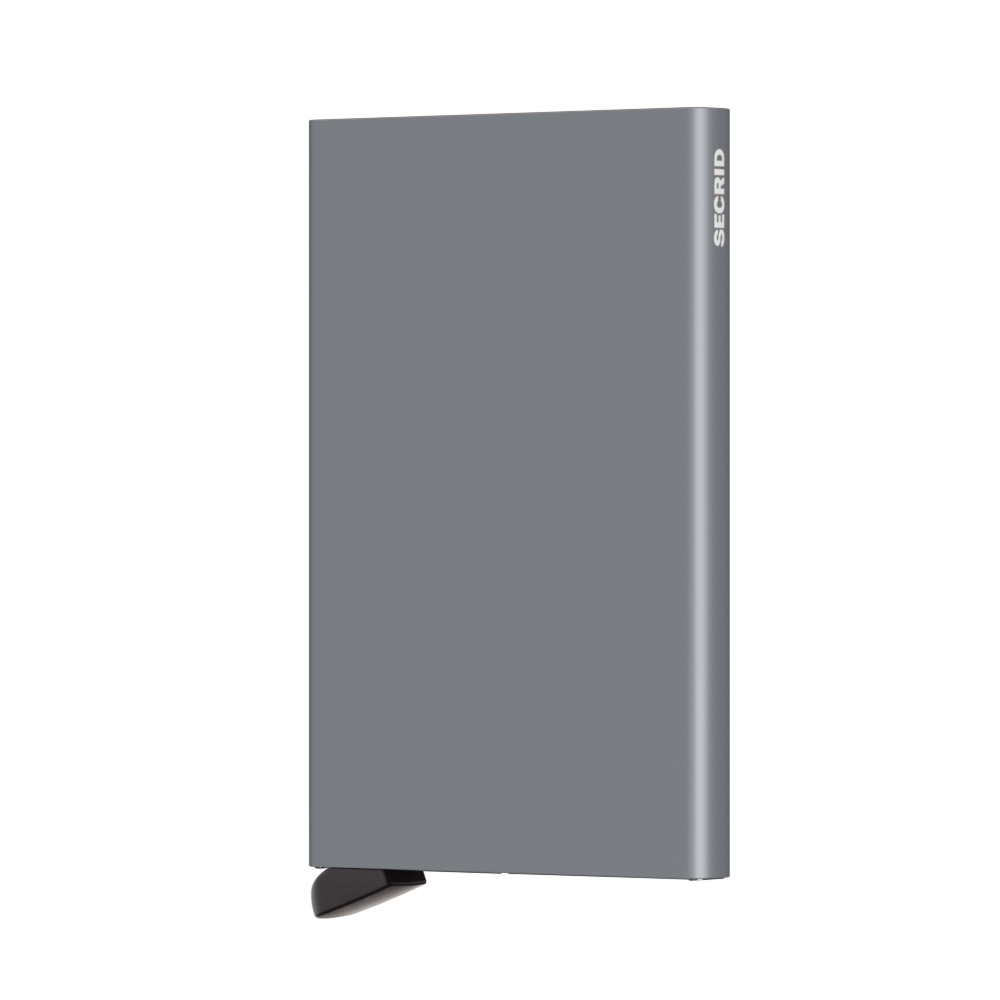 Secrid Cardprotector aus Aluminium C-Titanium