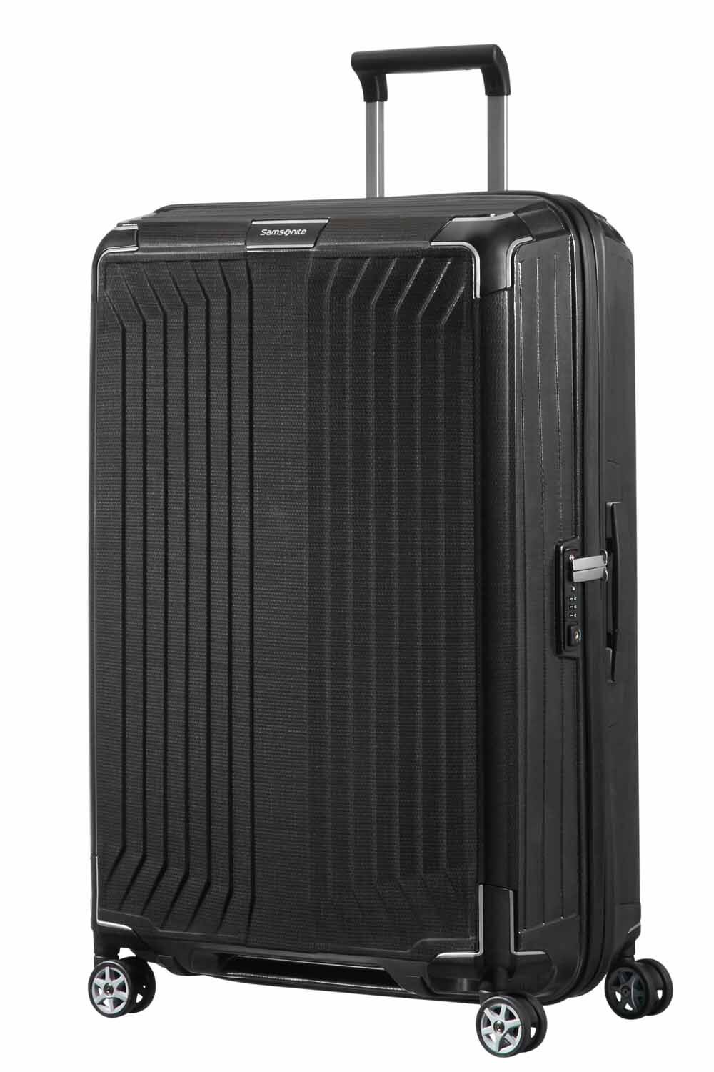 Samsonite Lite-Box Trolley mit 4 Rollen 75cm Black
