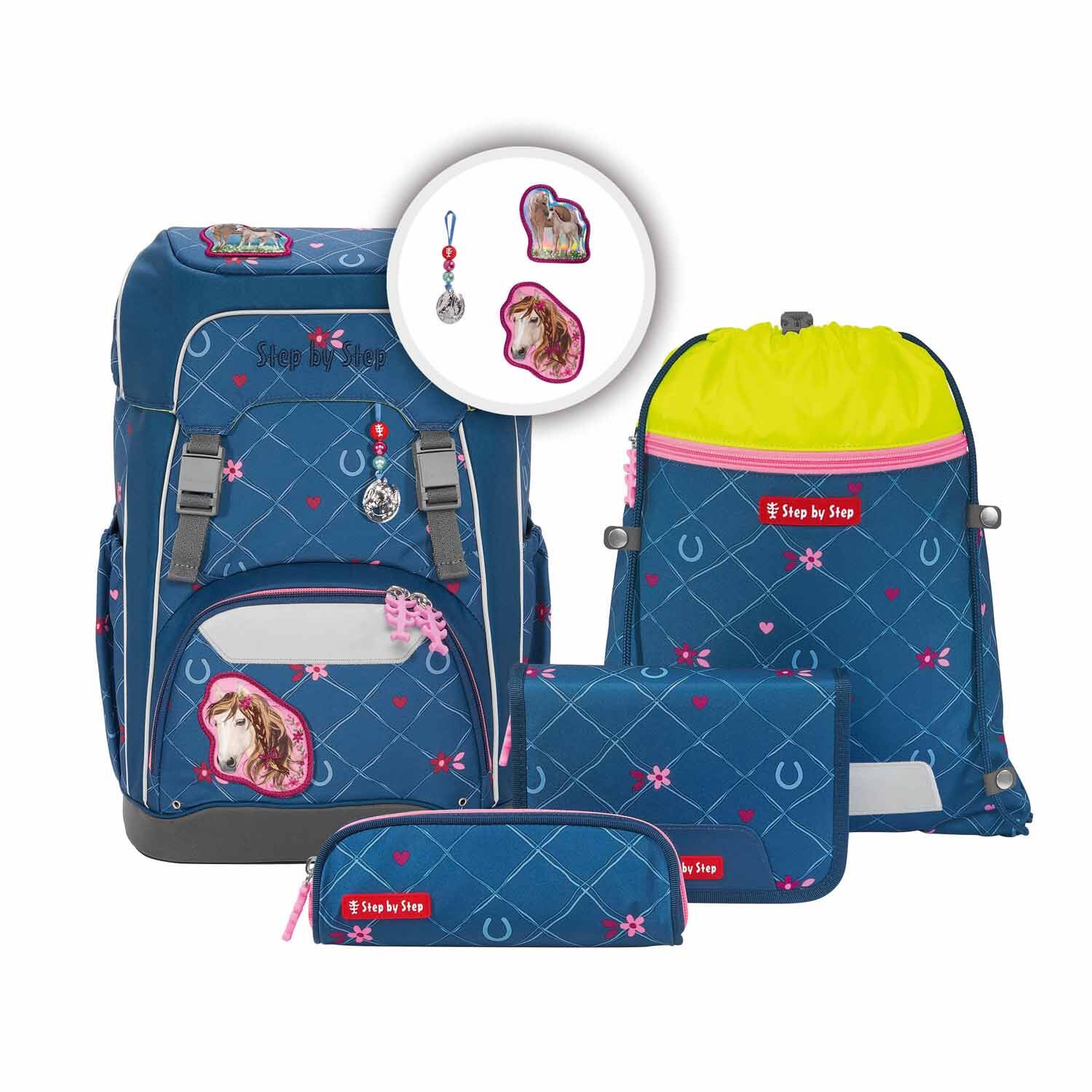 Step by Step GIANT Schulranzen-Set, 5-teilig Horse Lima