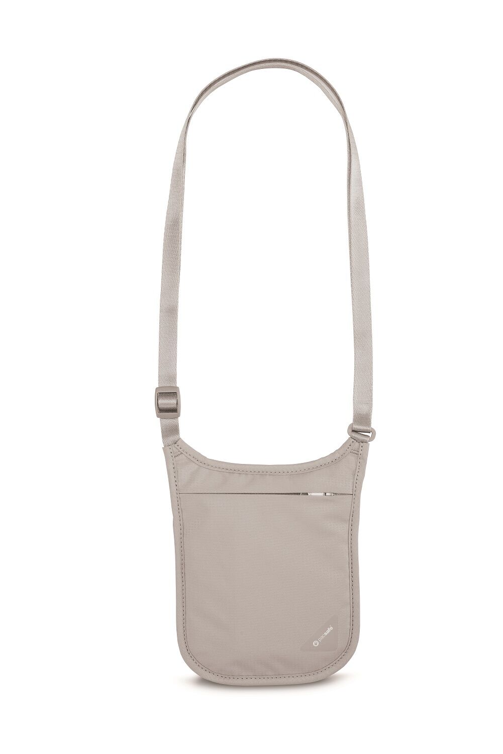 pacsafe Coversafe V75 RFID-blockierender Brustbeutel Neutral Grey