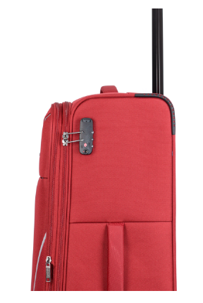 Stratic Strong Trolley S, 4 Doppelrollen redwine