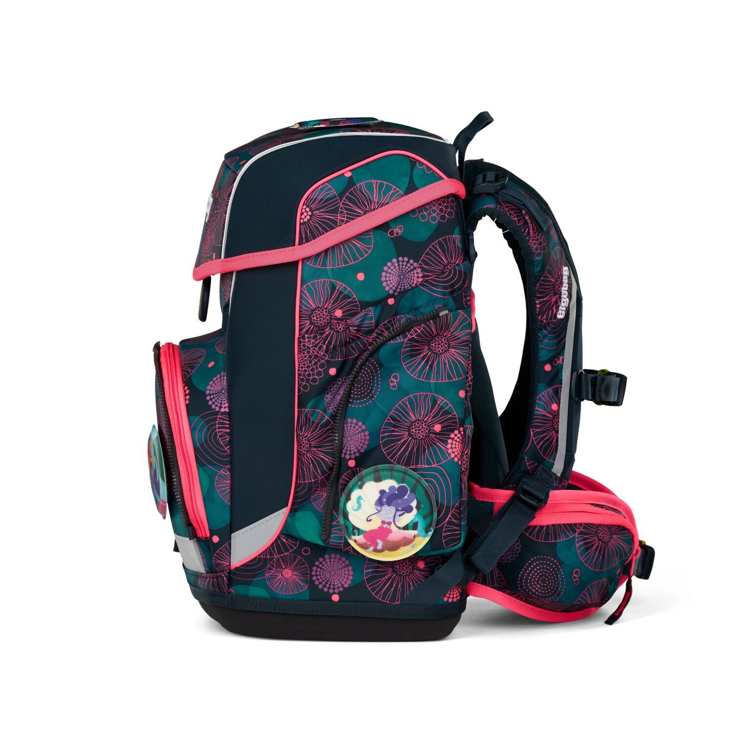 ergobag cubo 5-teiliges Schulrucksack-Set 2025 KorallBär ergobag cubo 5-teiliges Schulrucksack-Set 2025 KorallBär