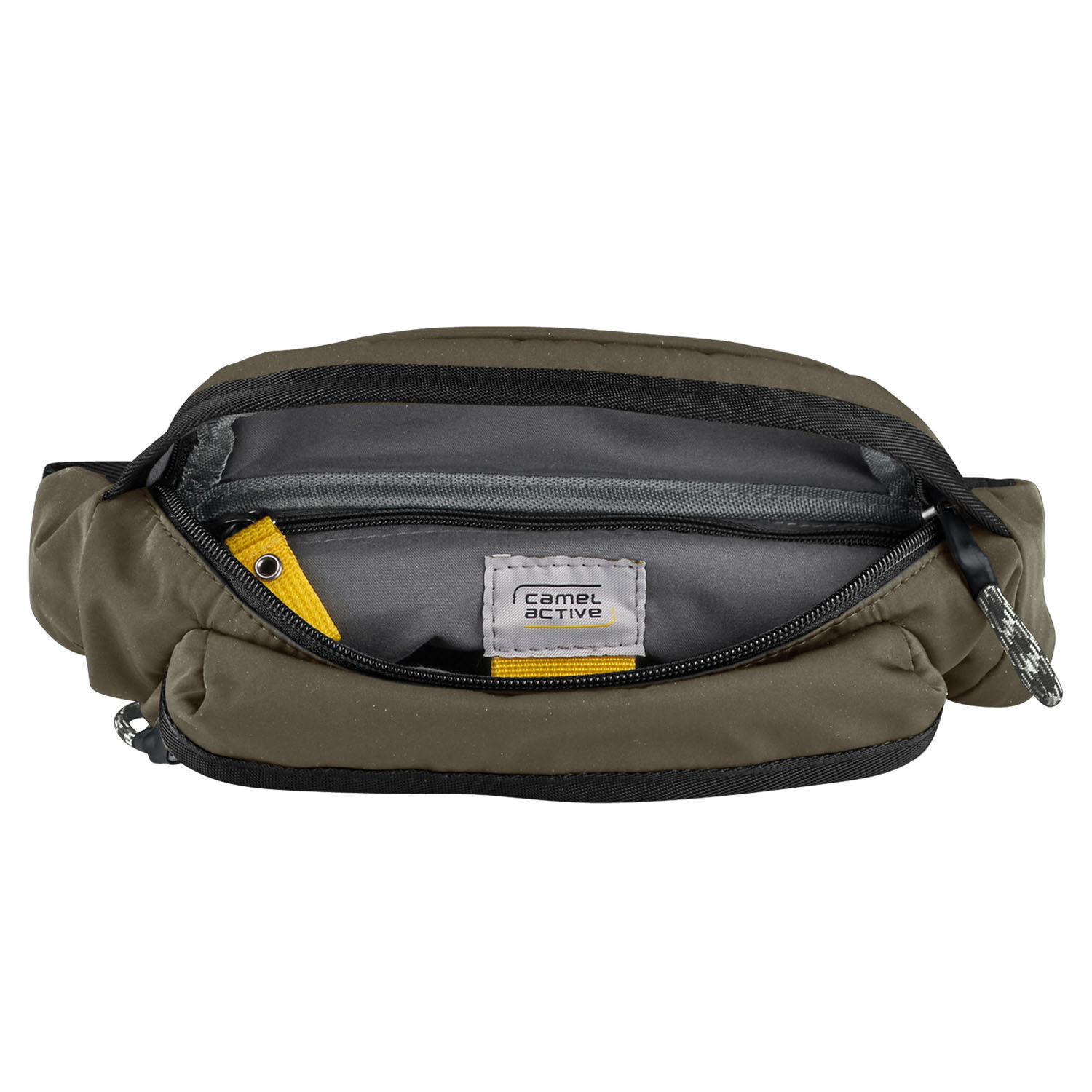 Camel Active Terra Belt Bag M aus recyceltem Nylon 4224 Khaki