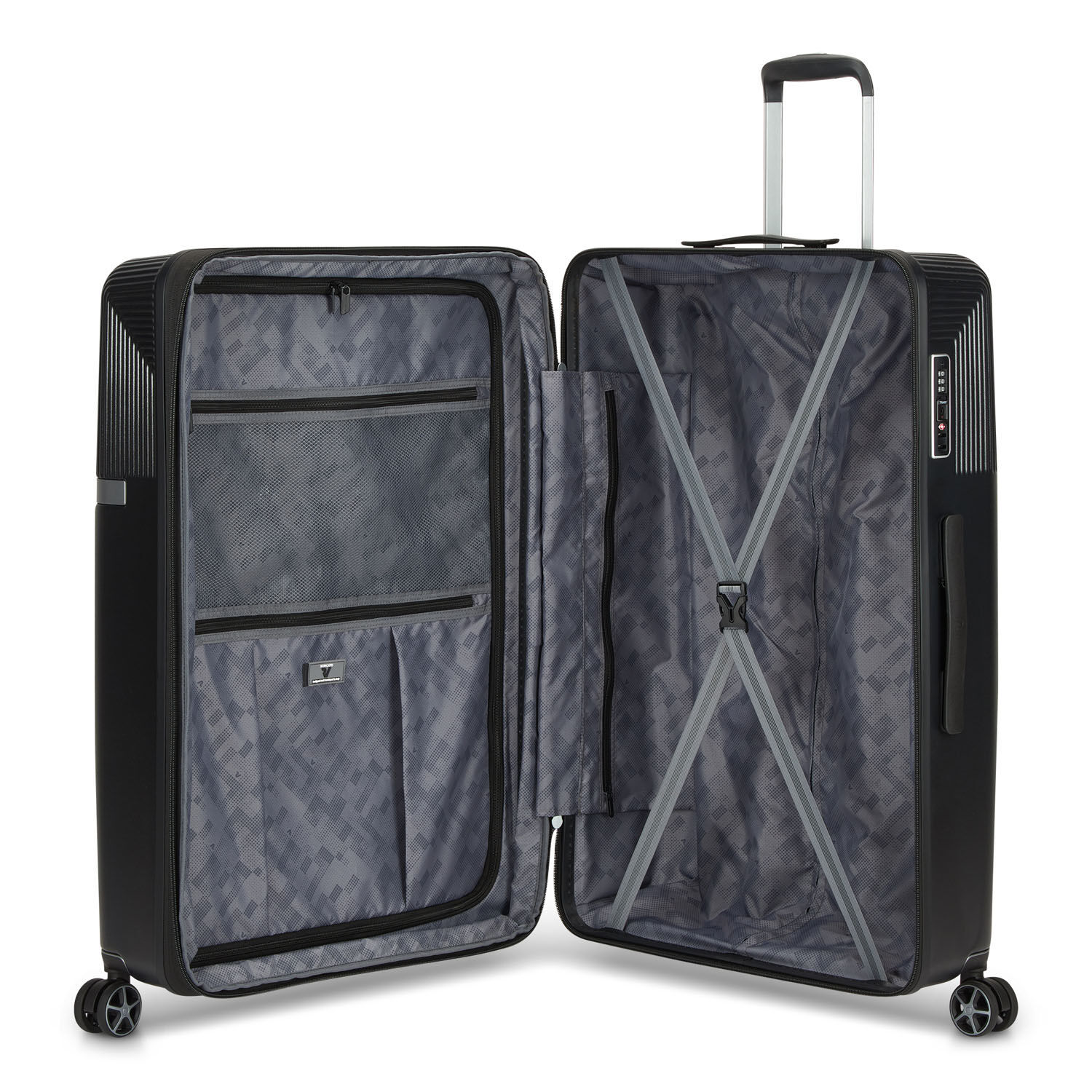 Roncato AIRGLAM Grosse Koffer L 77cm Exp Black