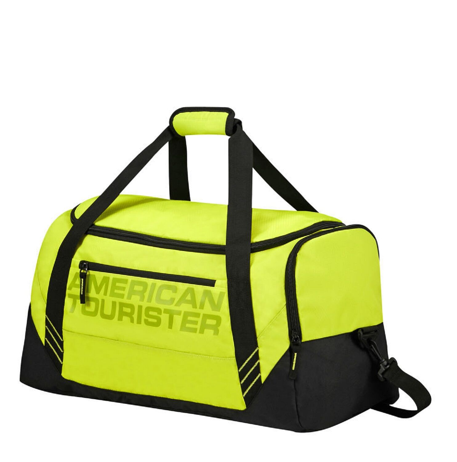 American Tourister Urban Groove UG23 Duffle Sport Reisetasche Black/Lime Green