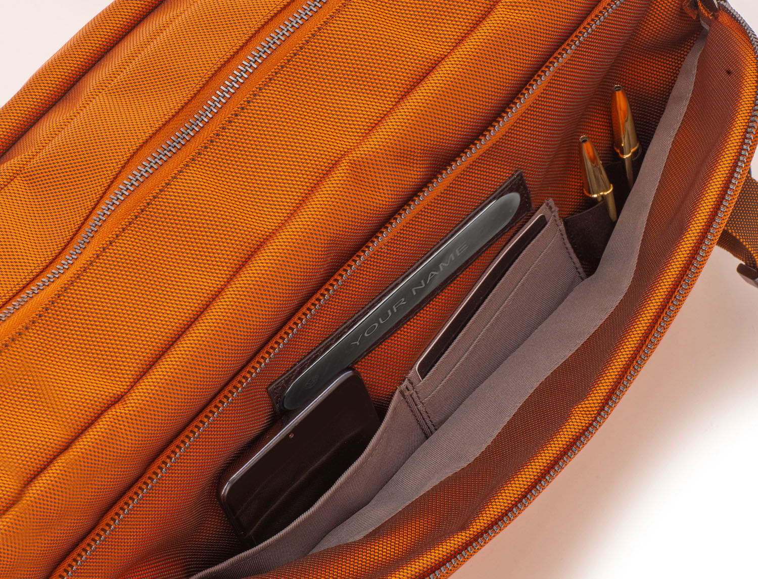 SCHARLAU First Class Air Force One, Messenger Bag mit 15,6" Laptopfach Navy Blue