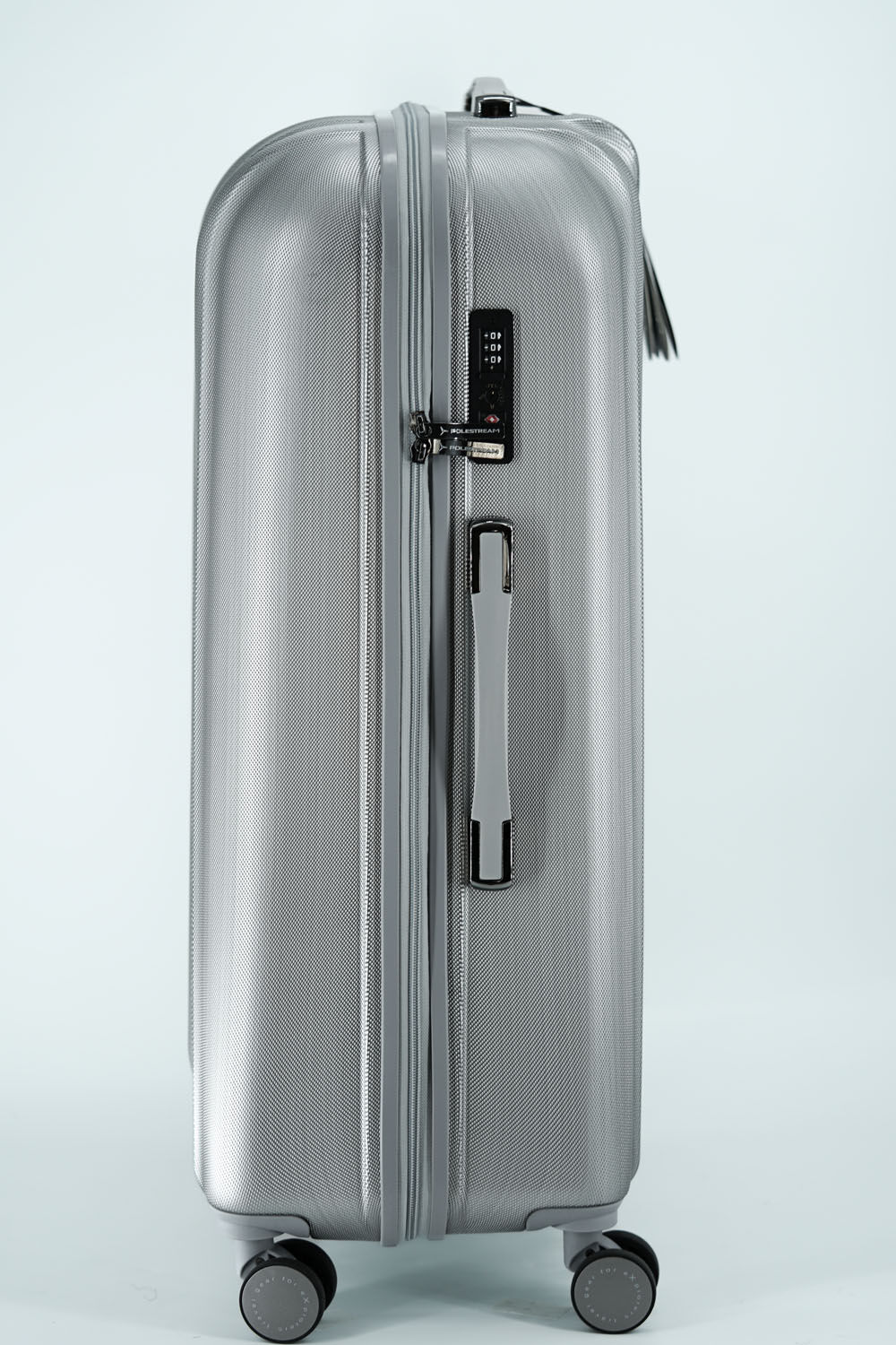 Polestream Moonrock Trolley M, 4-Rollen, erweiterbar Silver brushed