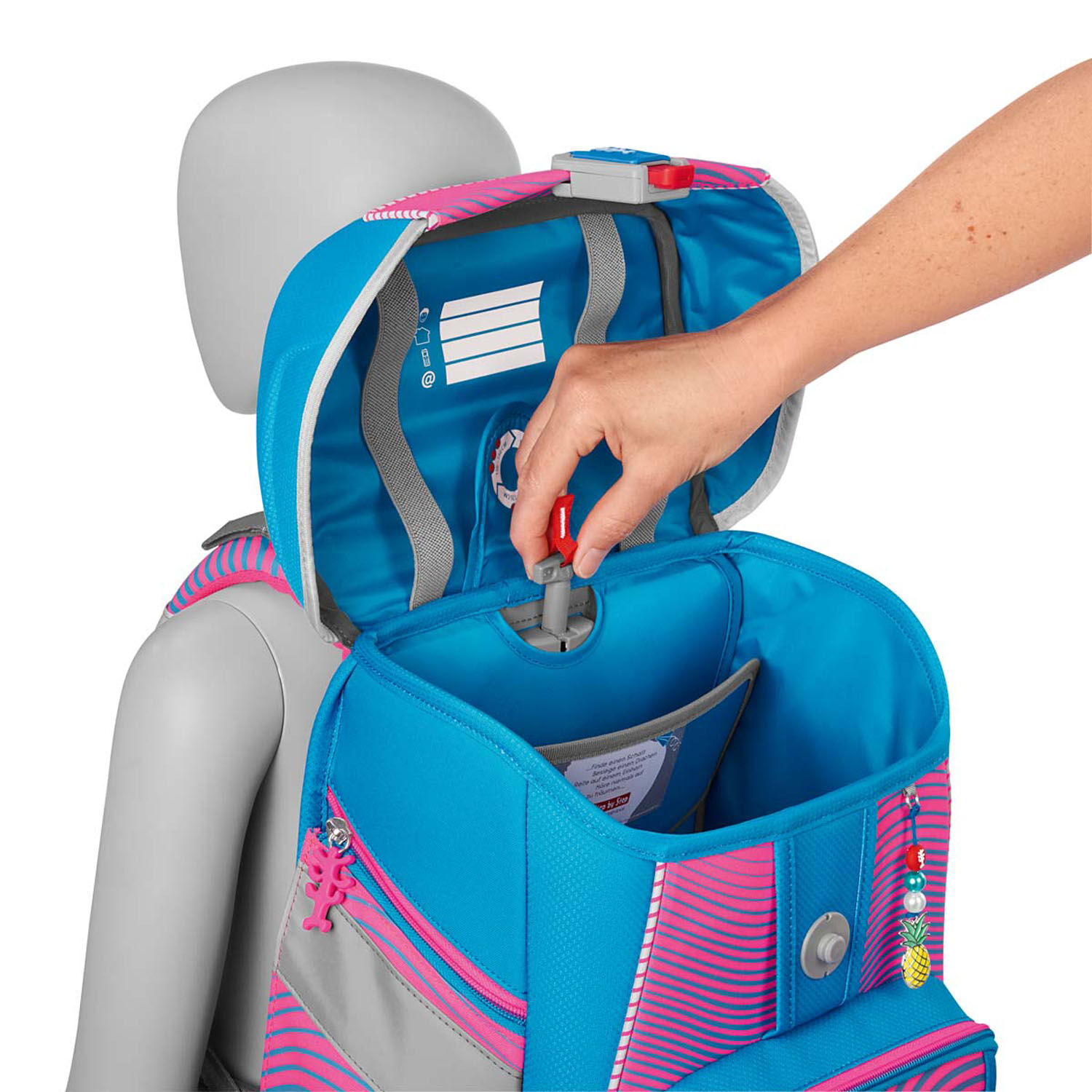 Step by Step SPACE NEON Schulranzen-Set, 5-teilig Kolibri Kaja Step by Step SPACE NEON Schulranzen-Set, 5-teilig Kolibri Kaja