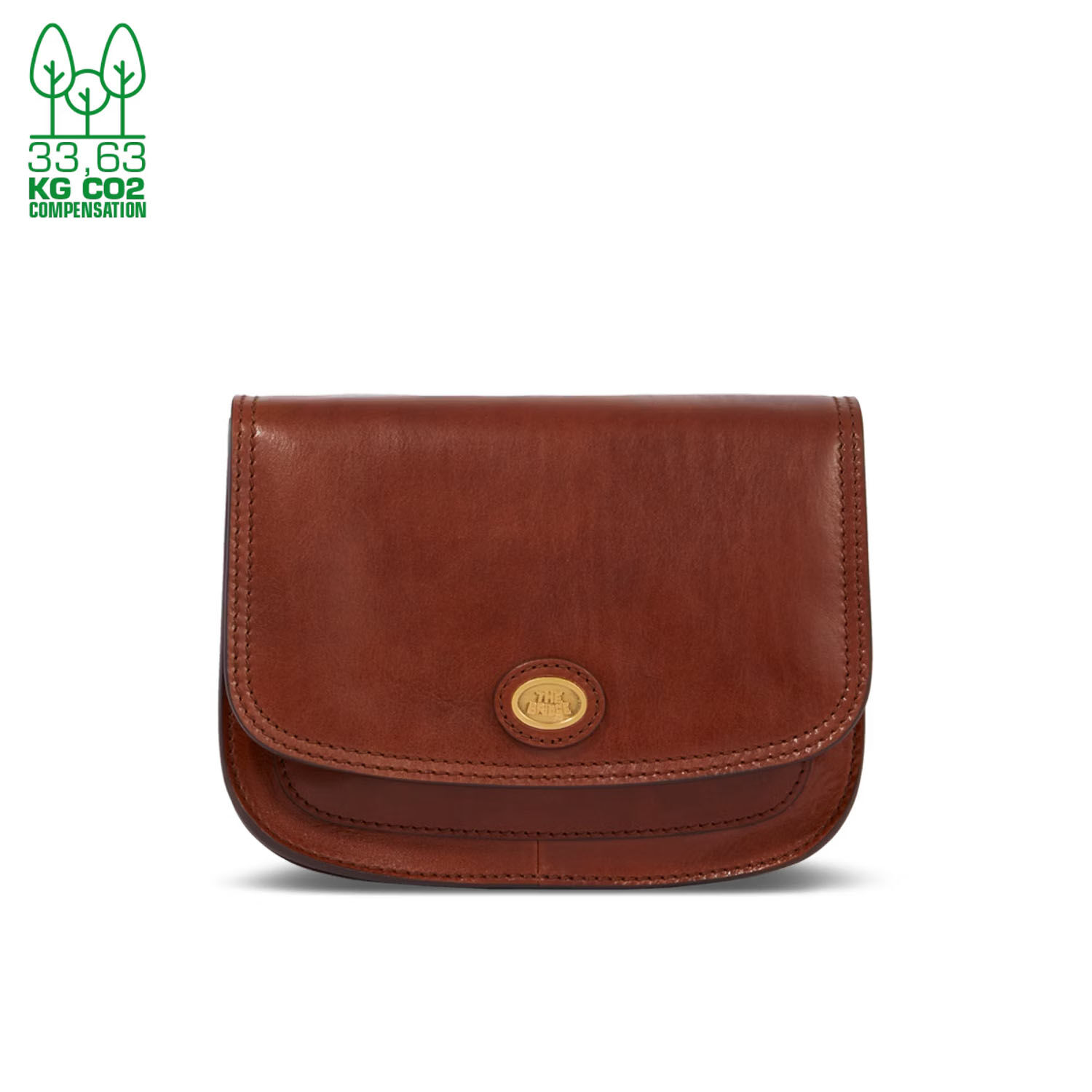 The Bridge Story Donna Schultertasche 24cm Braun/Gold