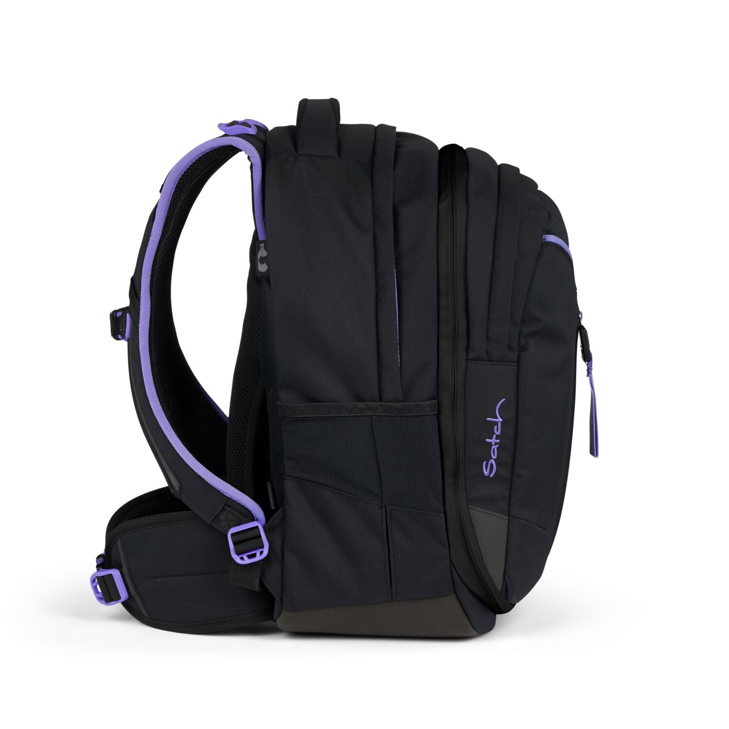 satch match Schulrucksack Purple Phantom
